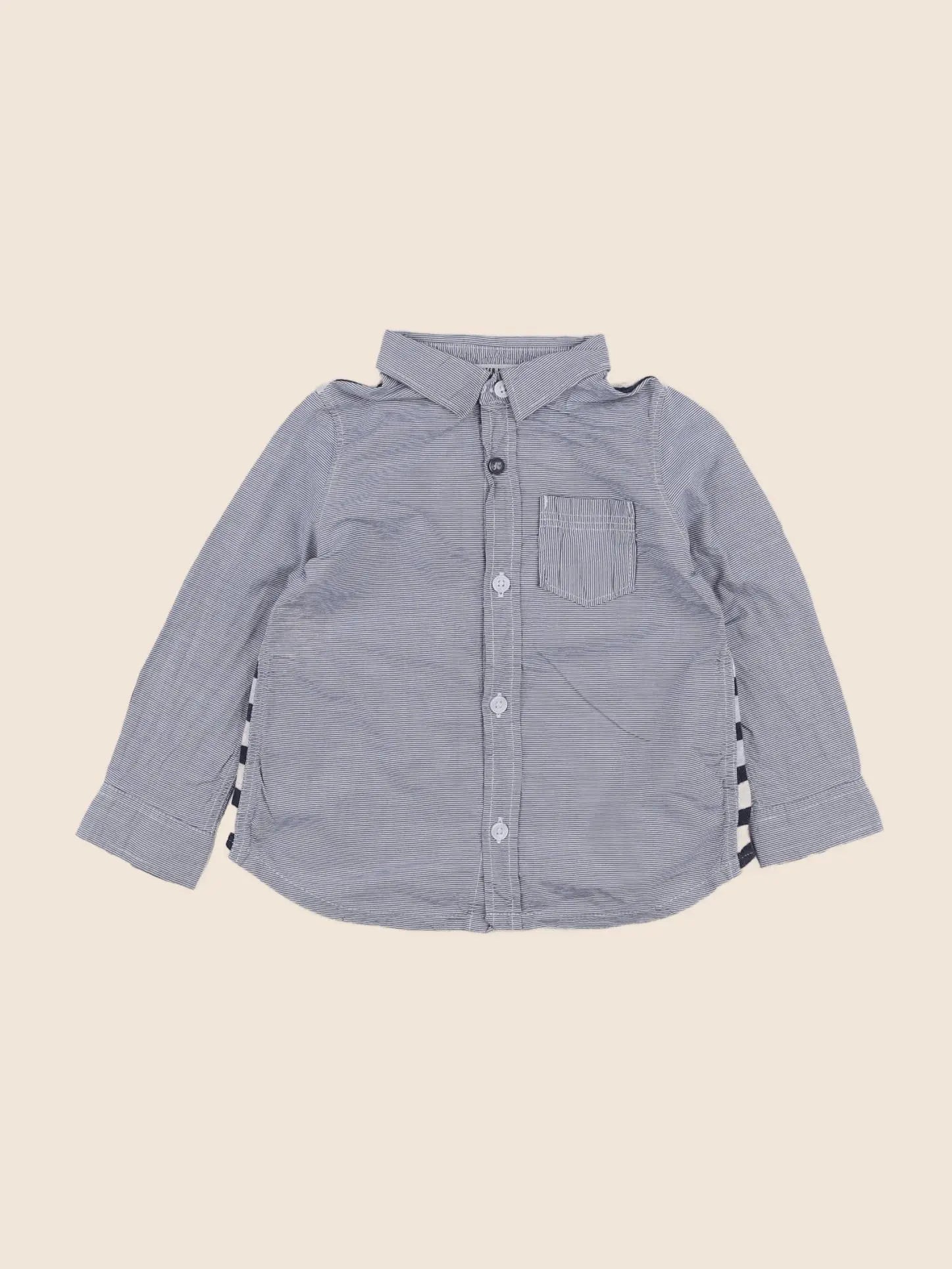 IKKS - chemise bleu - 18 mois