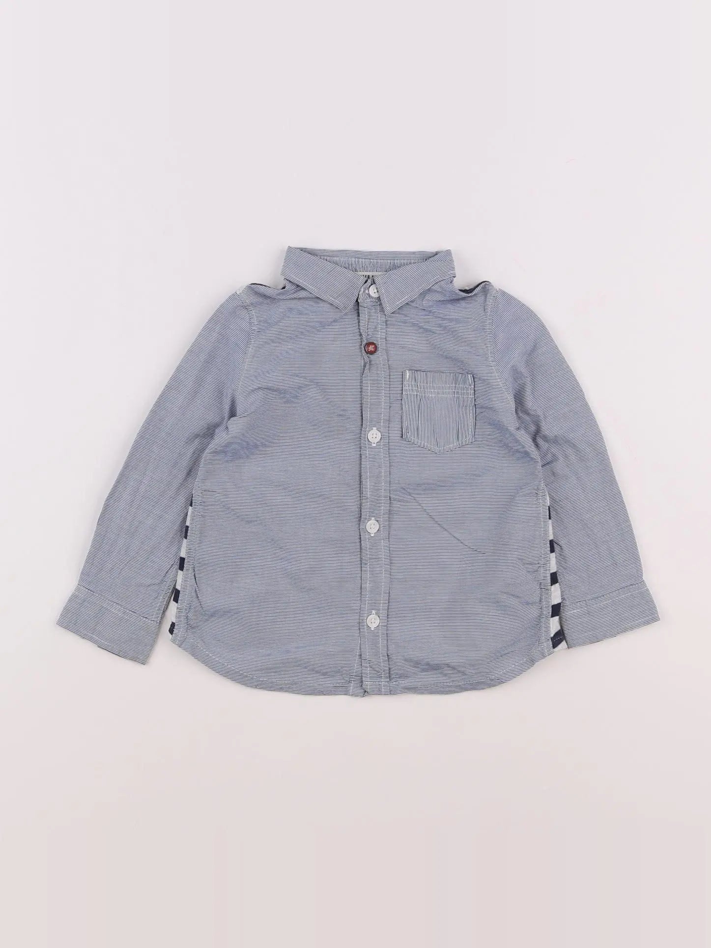 IKKS - chemise bleu - 18 mois