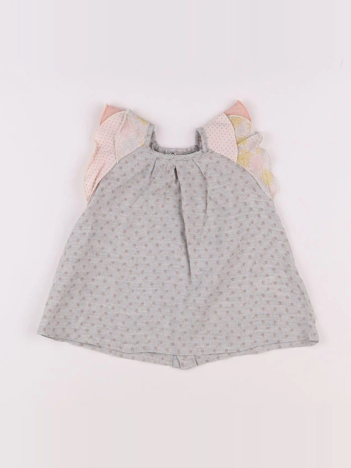Moulin Roty - blouse multicolore - 12 mois