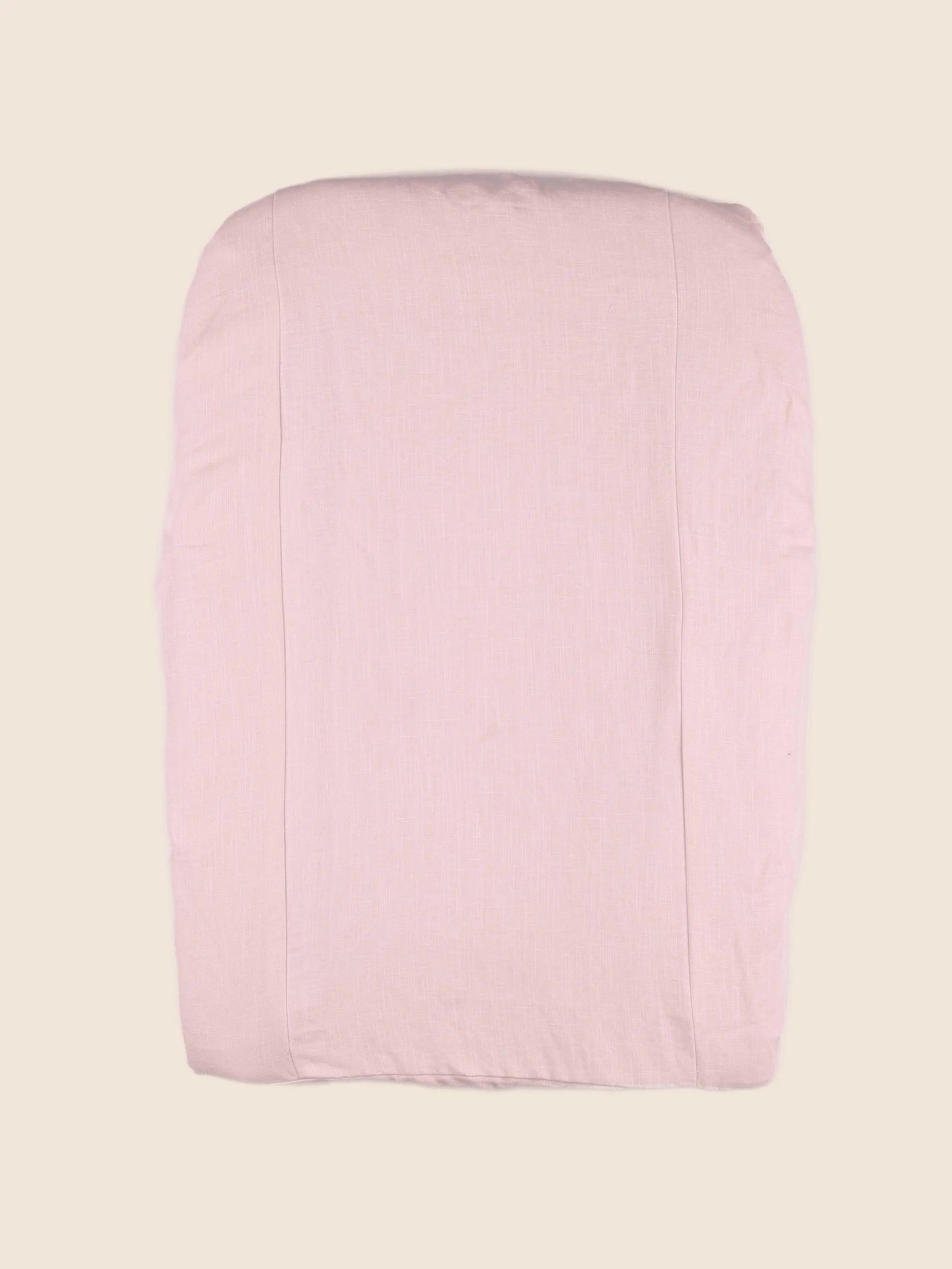 Trixie - housse de matelas à langer rose Pure Rose - 70x45cm