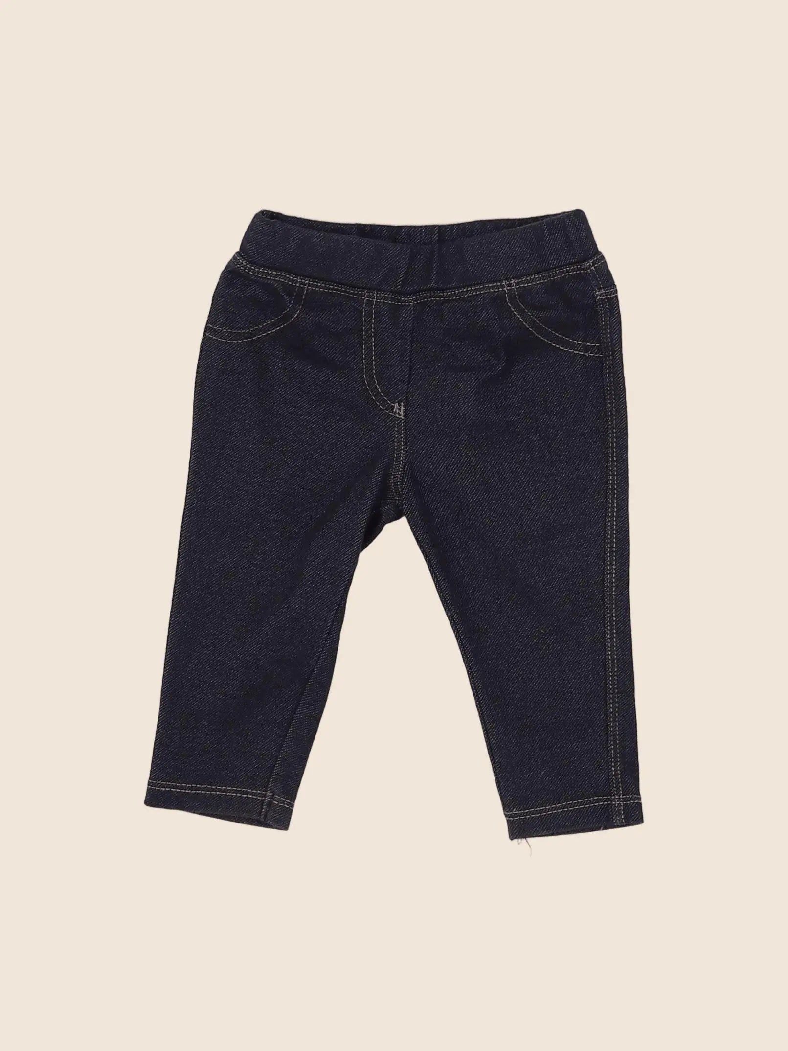Tape à l'oeil - legging bleu - 6 mois