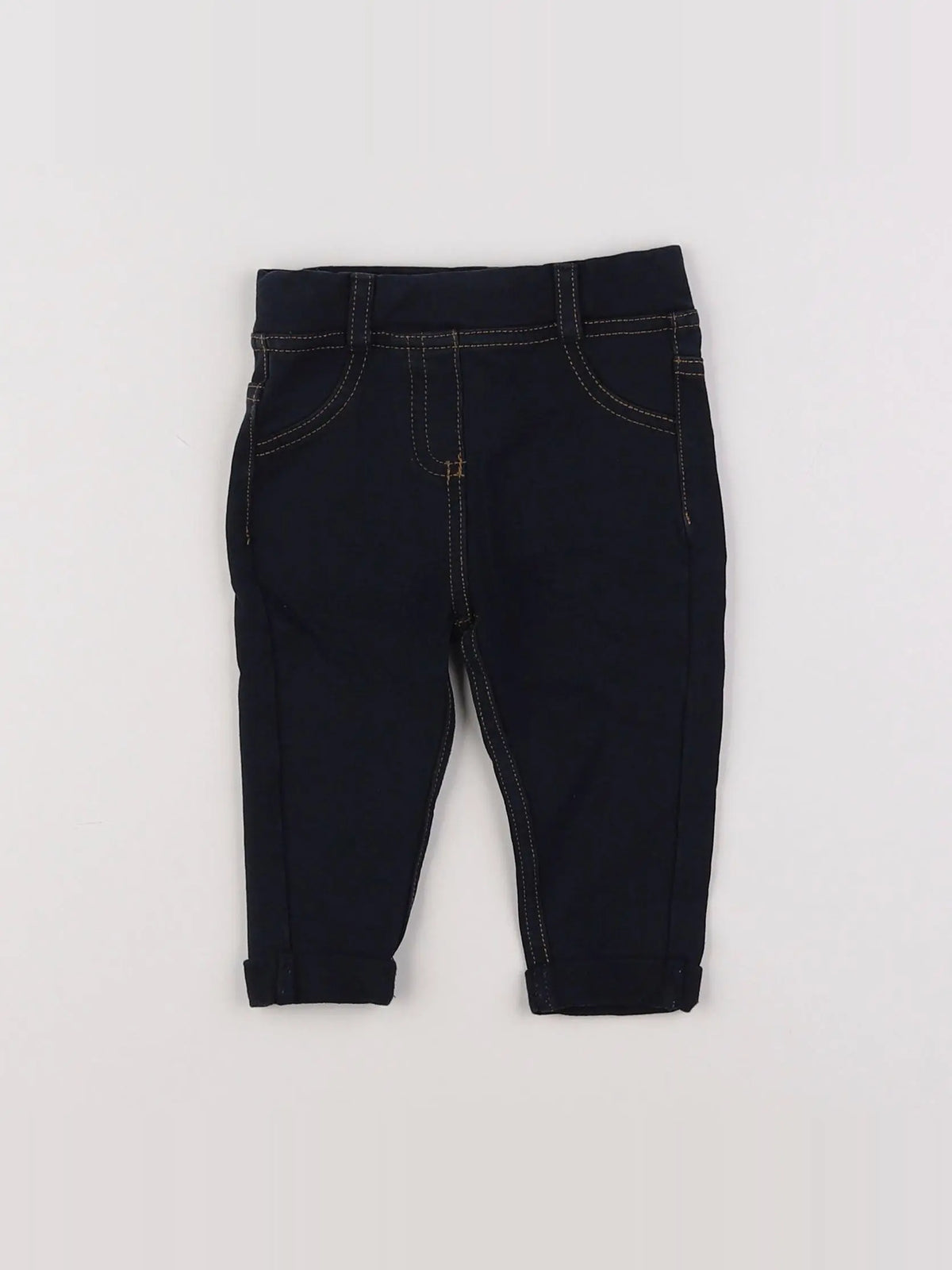 Tape à l'oeil - jegging bleu - 6 mois