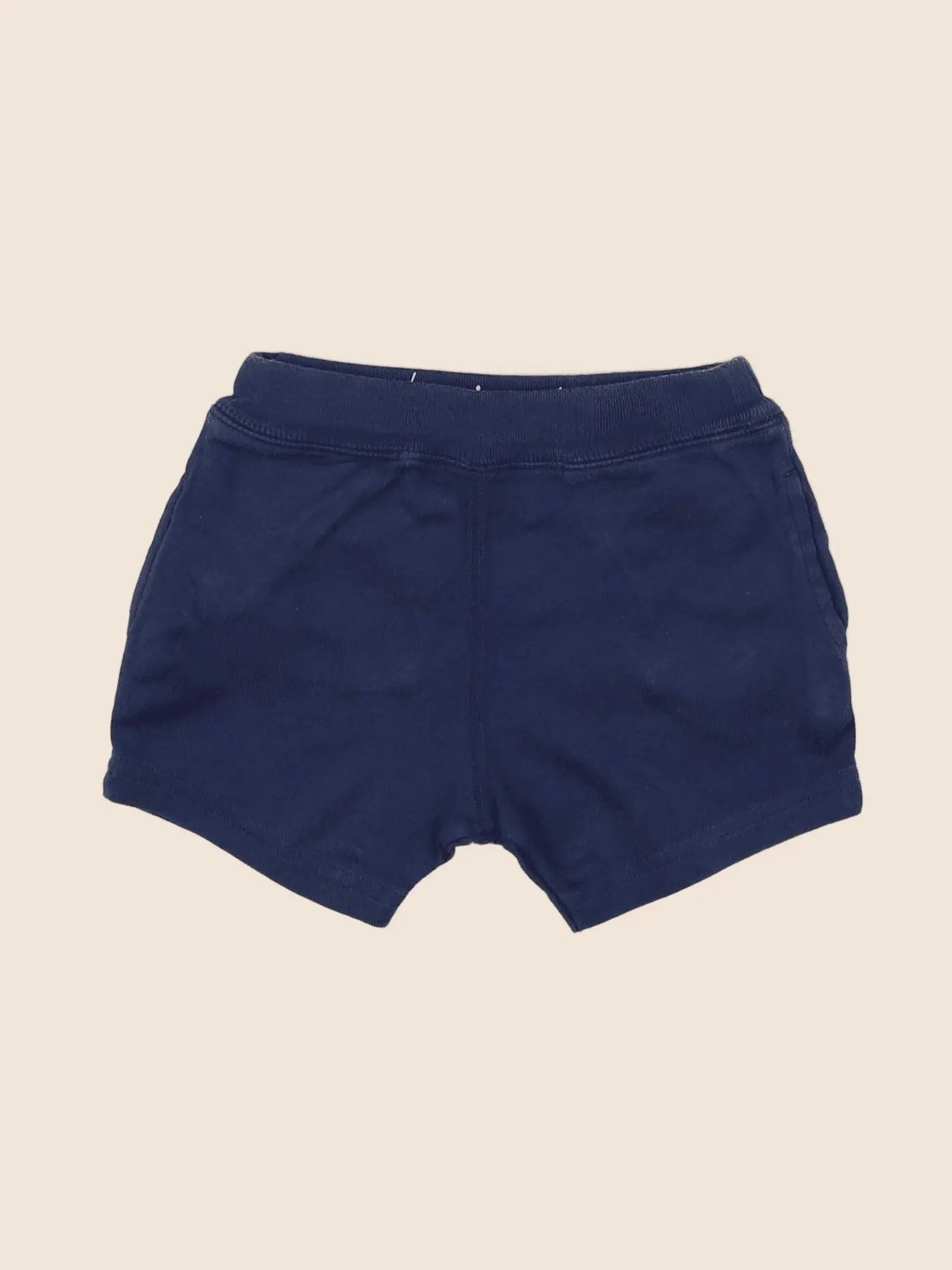 Petit Bateau - short bleu - 6 mois