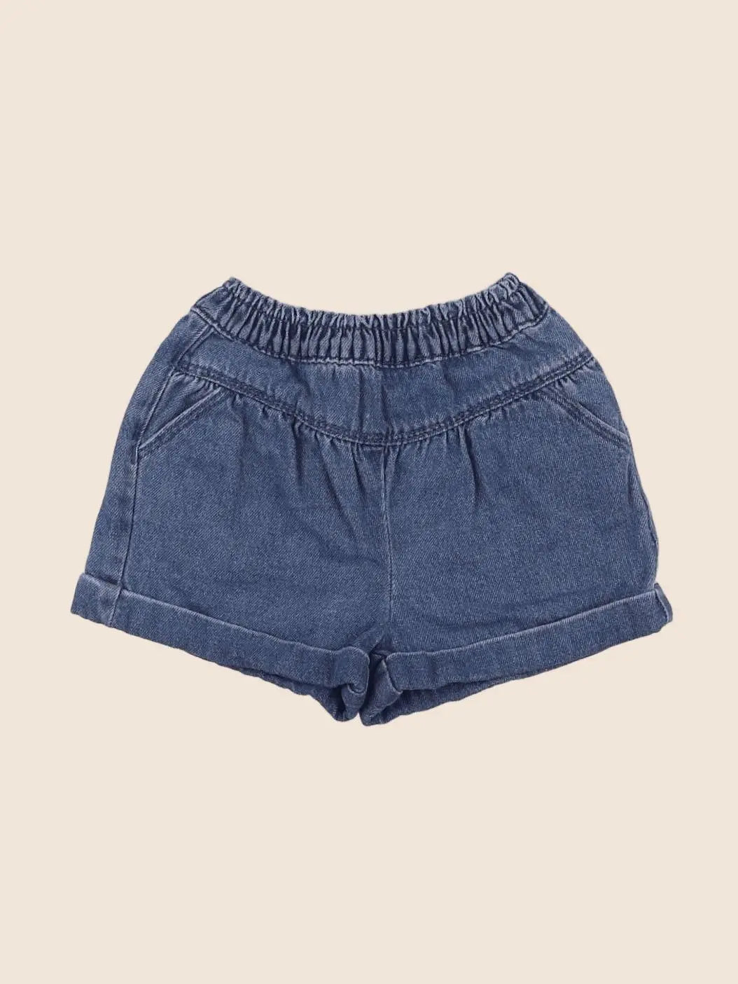 Vertbaudet - short bleu - 12 mois