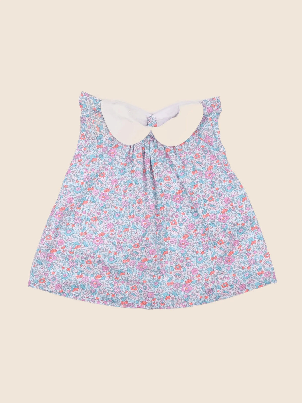 Jacadi - robe liberty bleu - 6 mois
