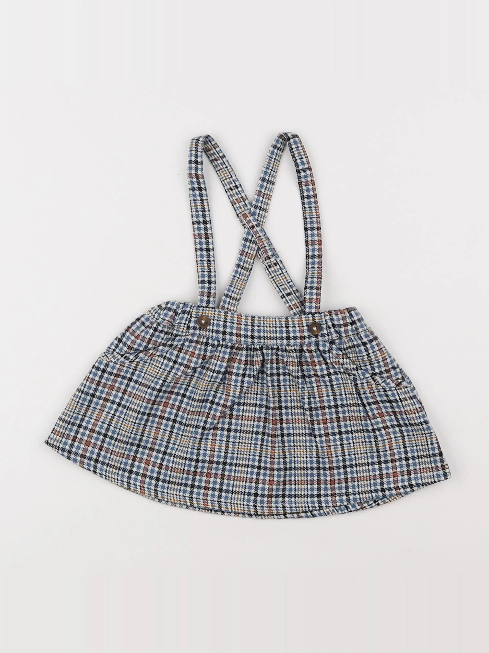 Vertbaudet - jupe multicolore - 6 mois