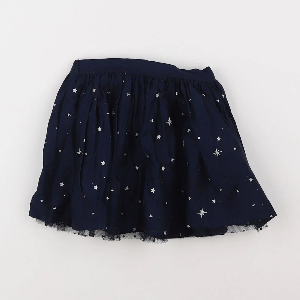 Vertbaudet - jupe bleu - 2 ans