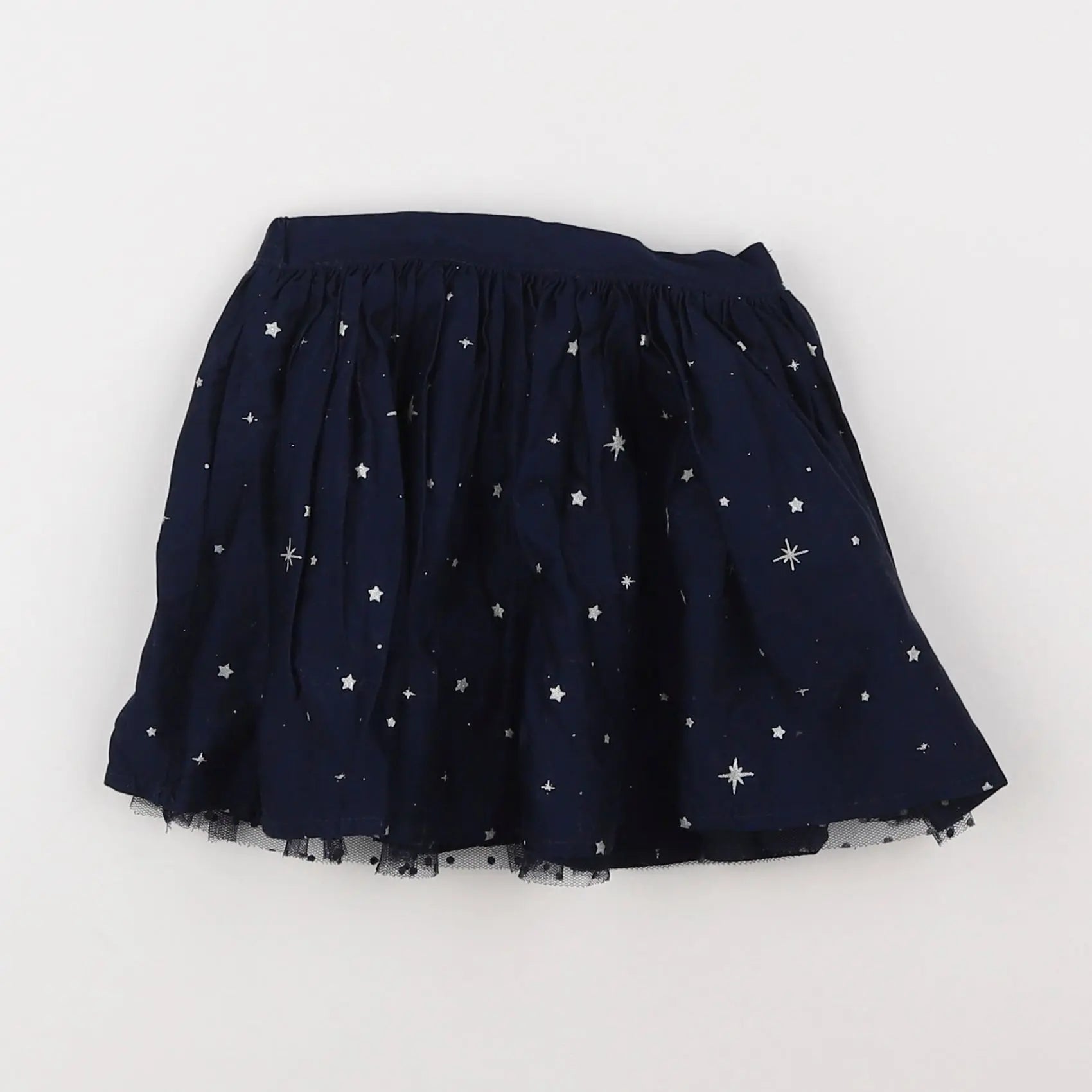 Vertbaudet - jupe bleu - 2 ans