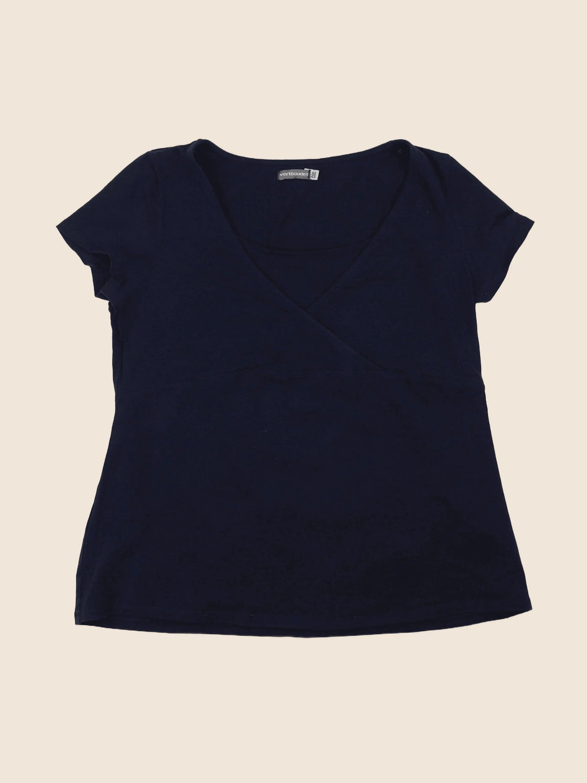 Vertbaudet - tee-shirt grossesse bleu - 42 à 44