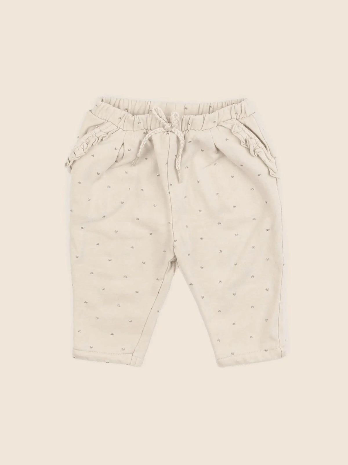 Vertbaudet - pantalon beige - 9 mois