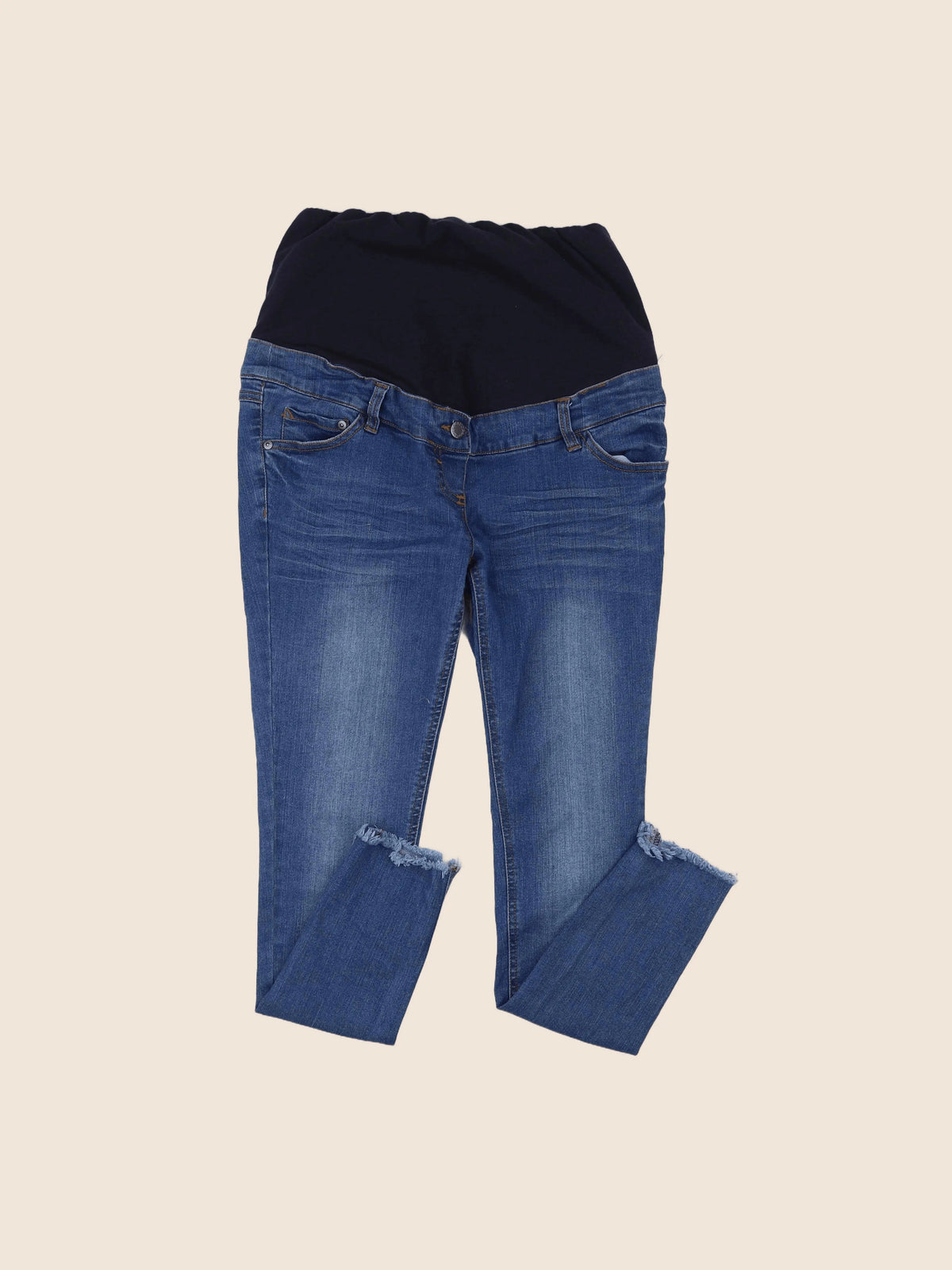 Vertbaudet - jean grossesse bleu - 38