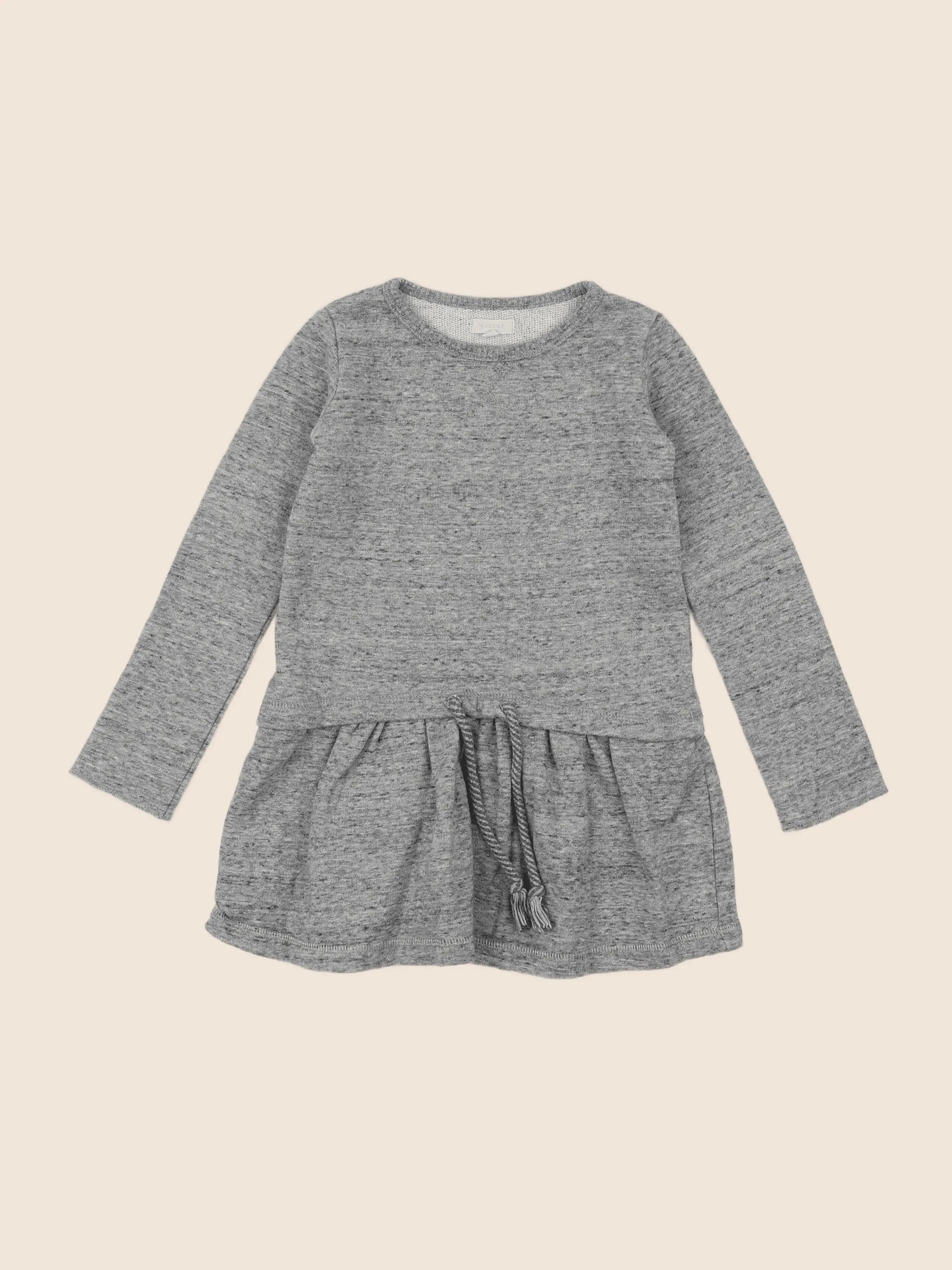 Marlot Paris - robe gris - 2 ans