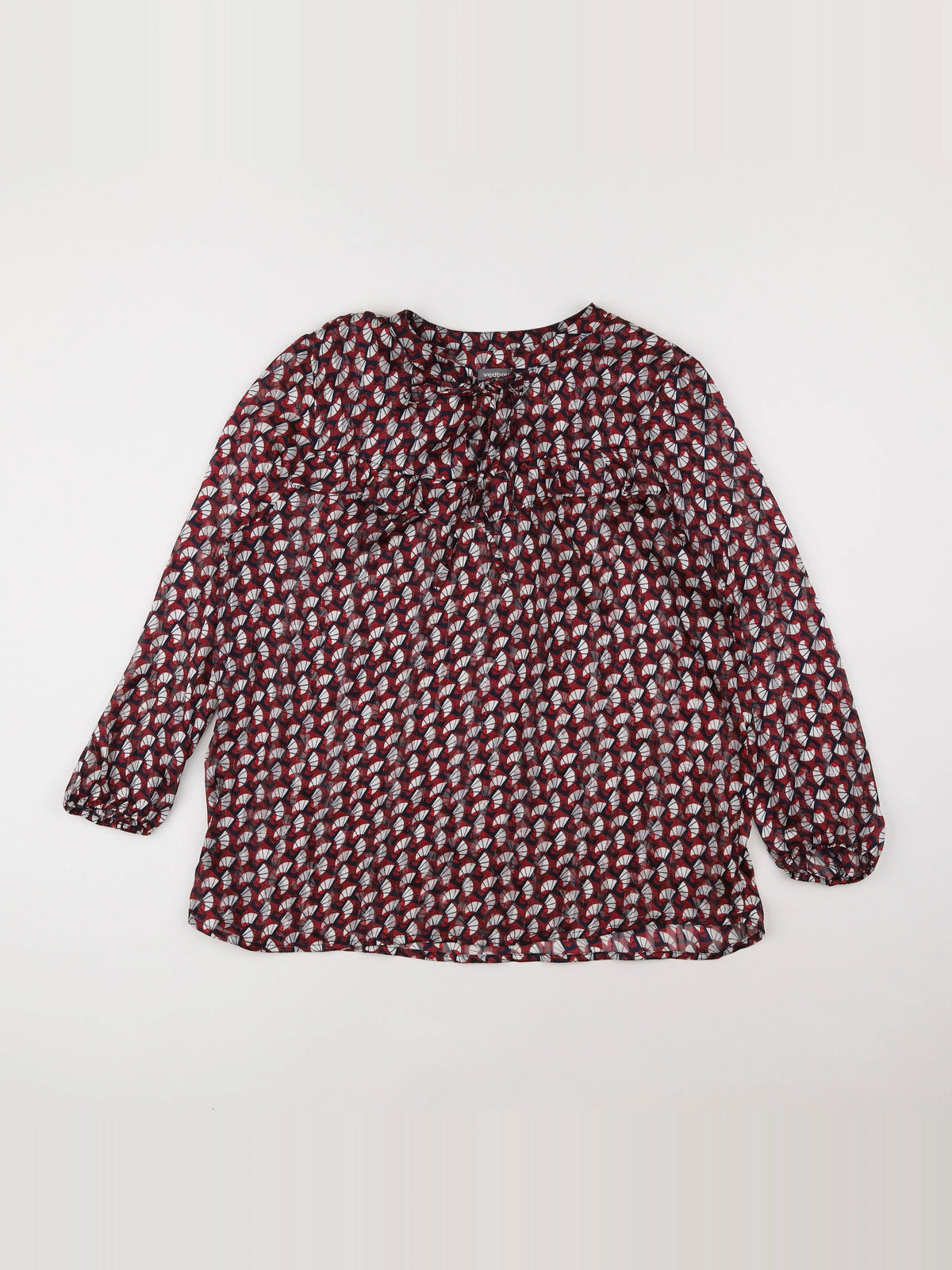 Vertbaudet - blouse grossesse rouge - 42