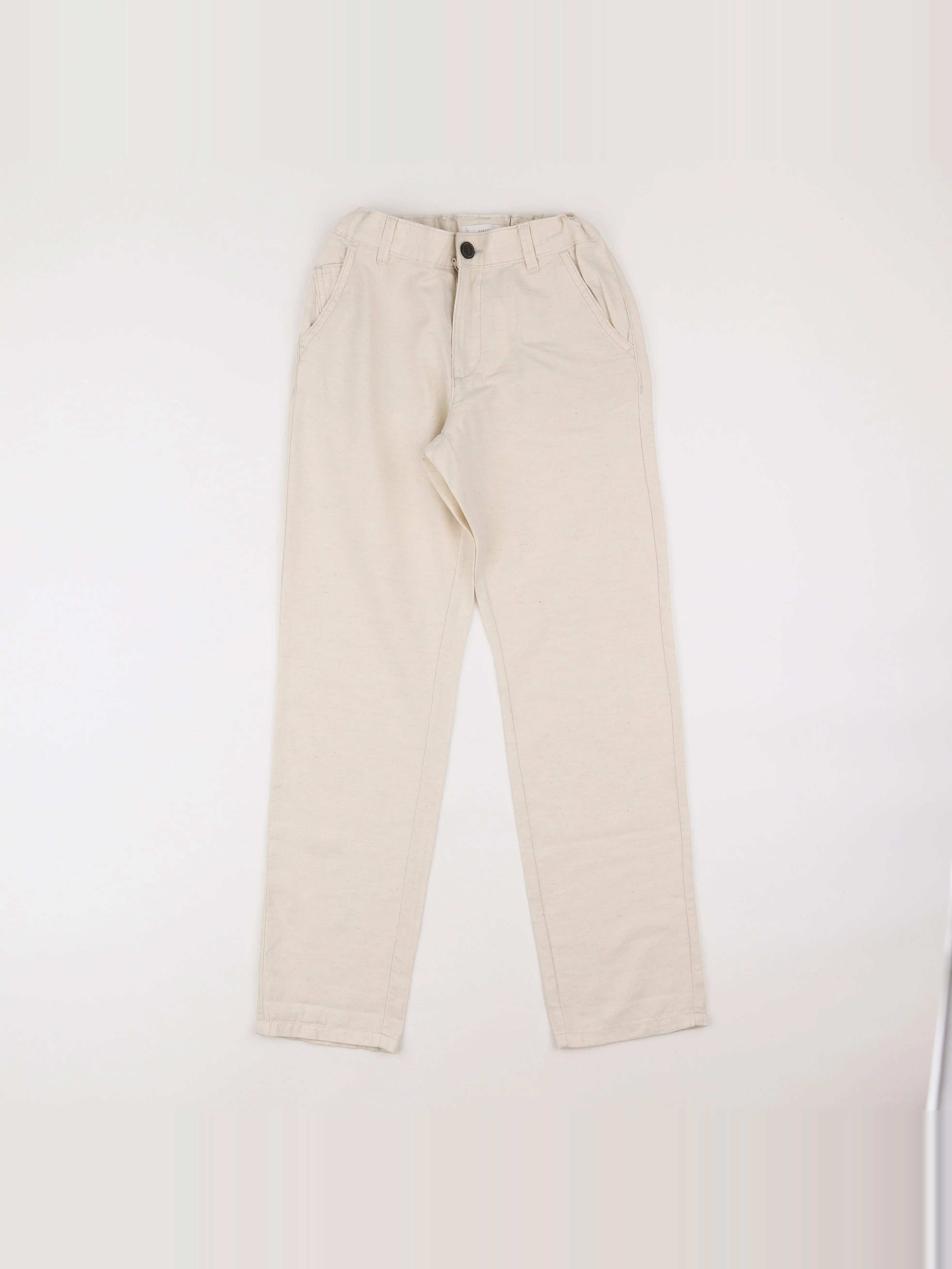 Mango - pantalon beige - 13/14 ans