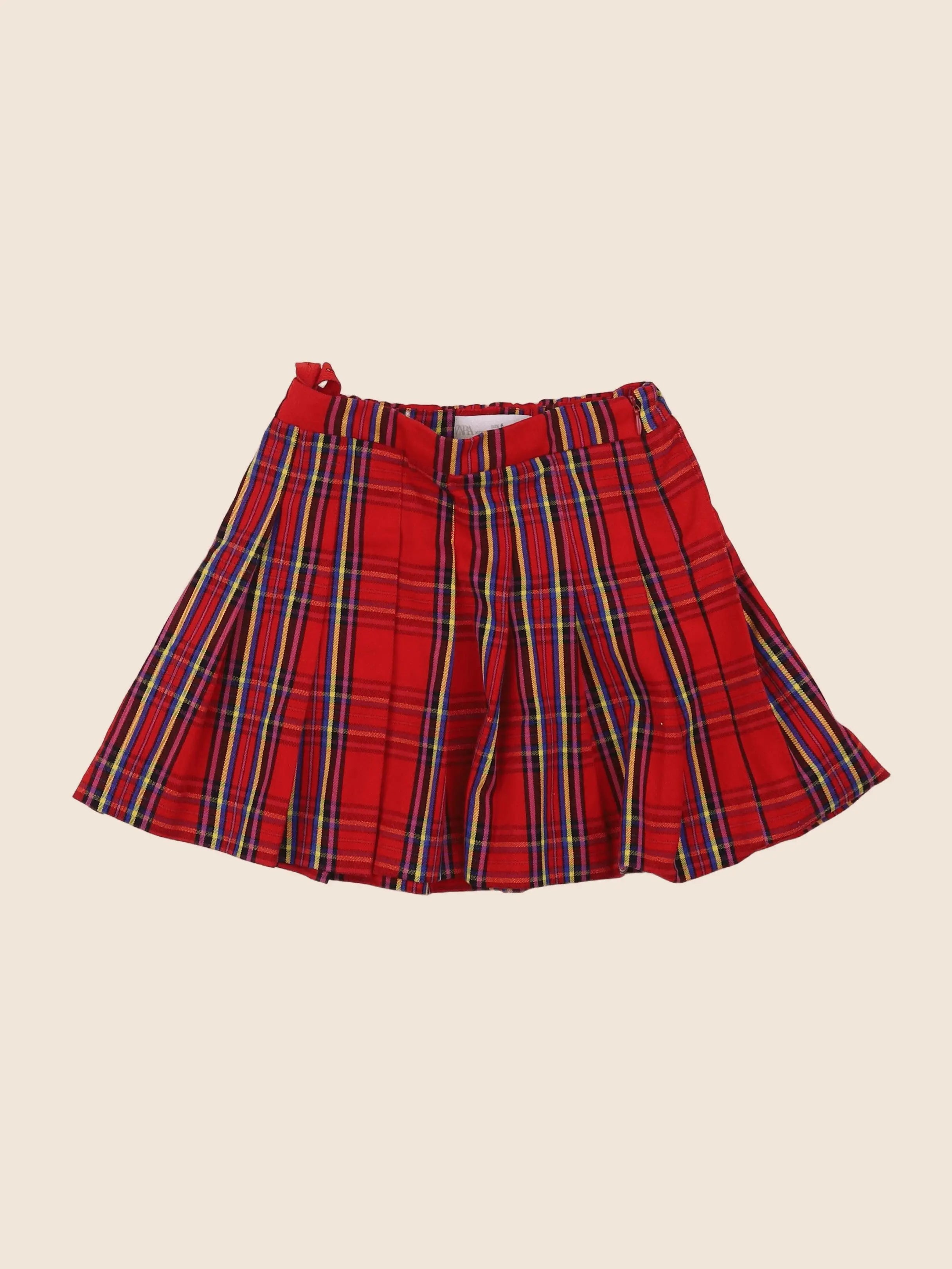 Zara - jupe rouge - 6 ans