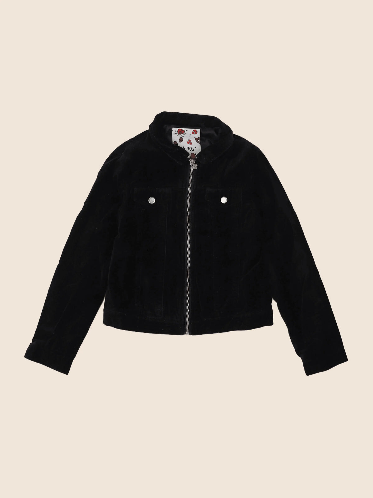 IKKS - veste noir - 10 ans