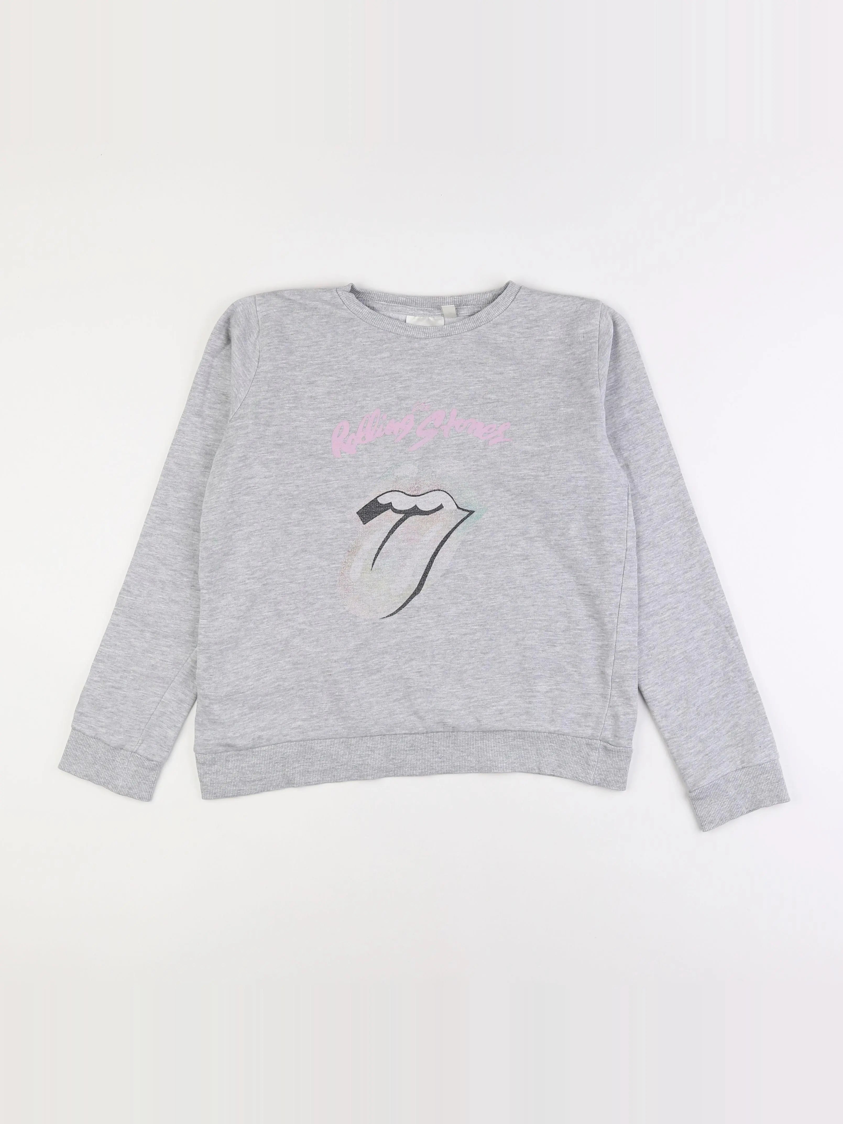 Vertbaudet - sweat gris - 14 ans