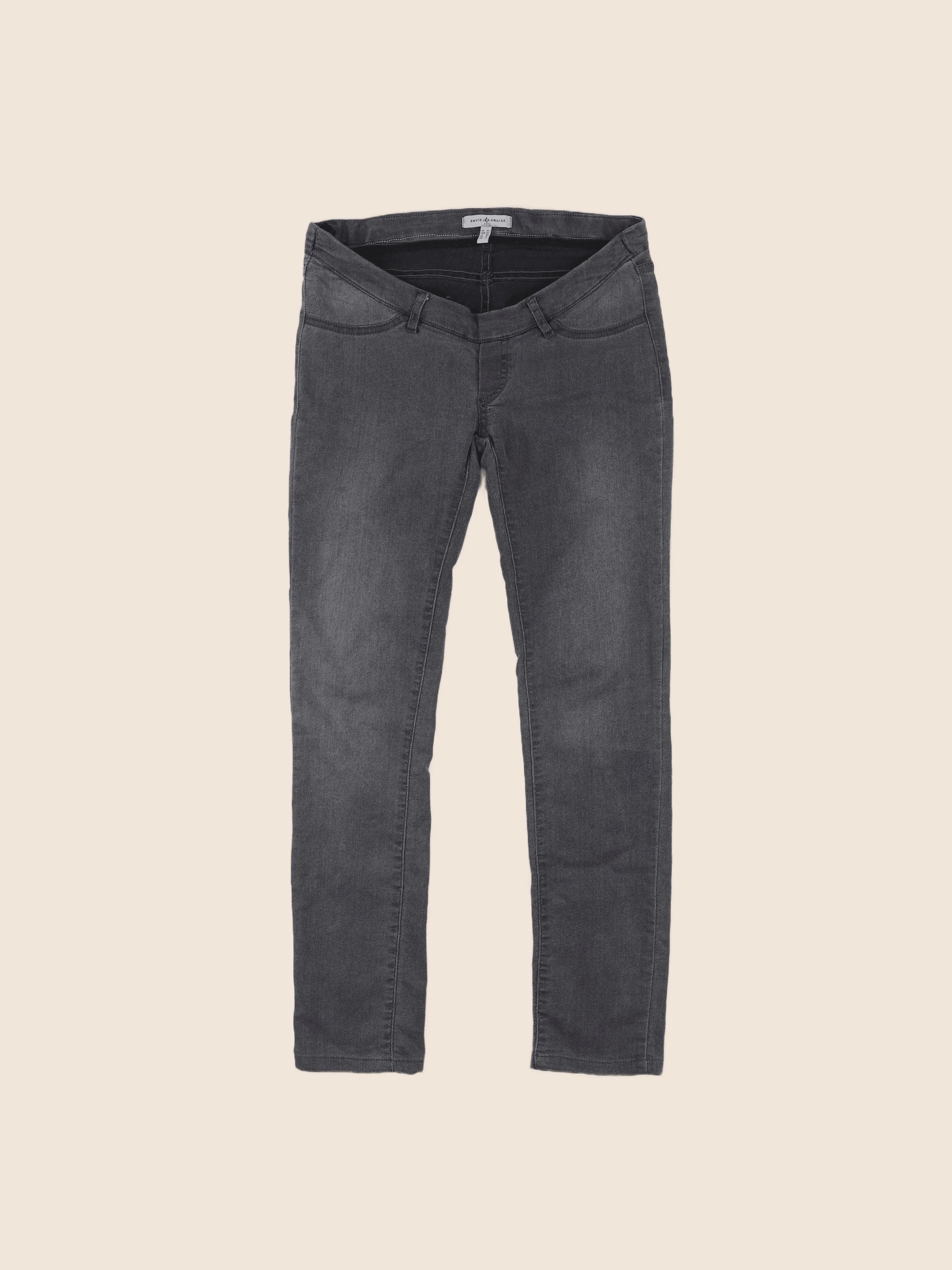 Envie de fraise - jean grossesse gris - 34