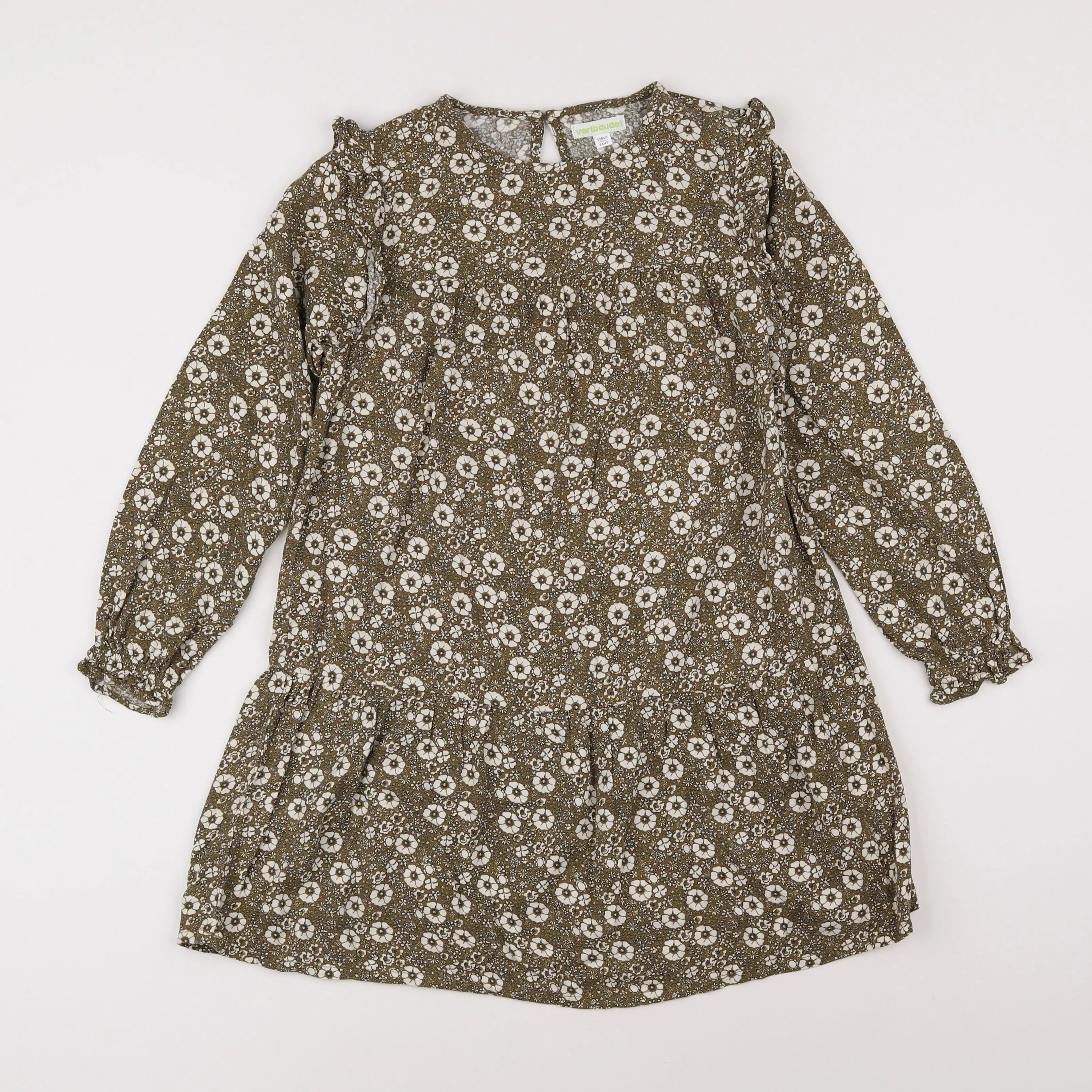 Vertbaudet - robe jaune - 8 ans