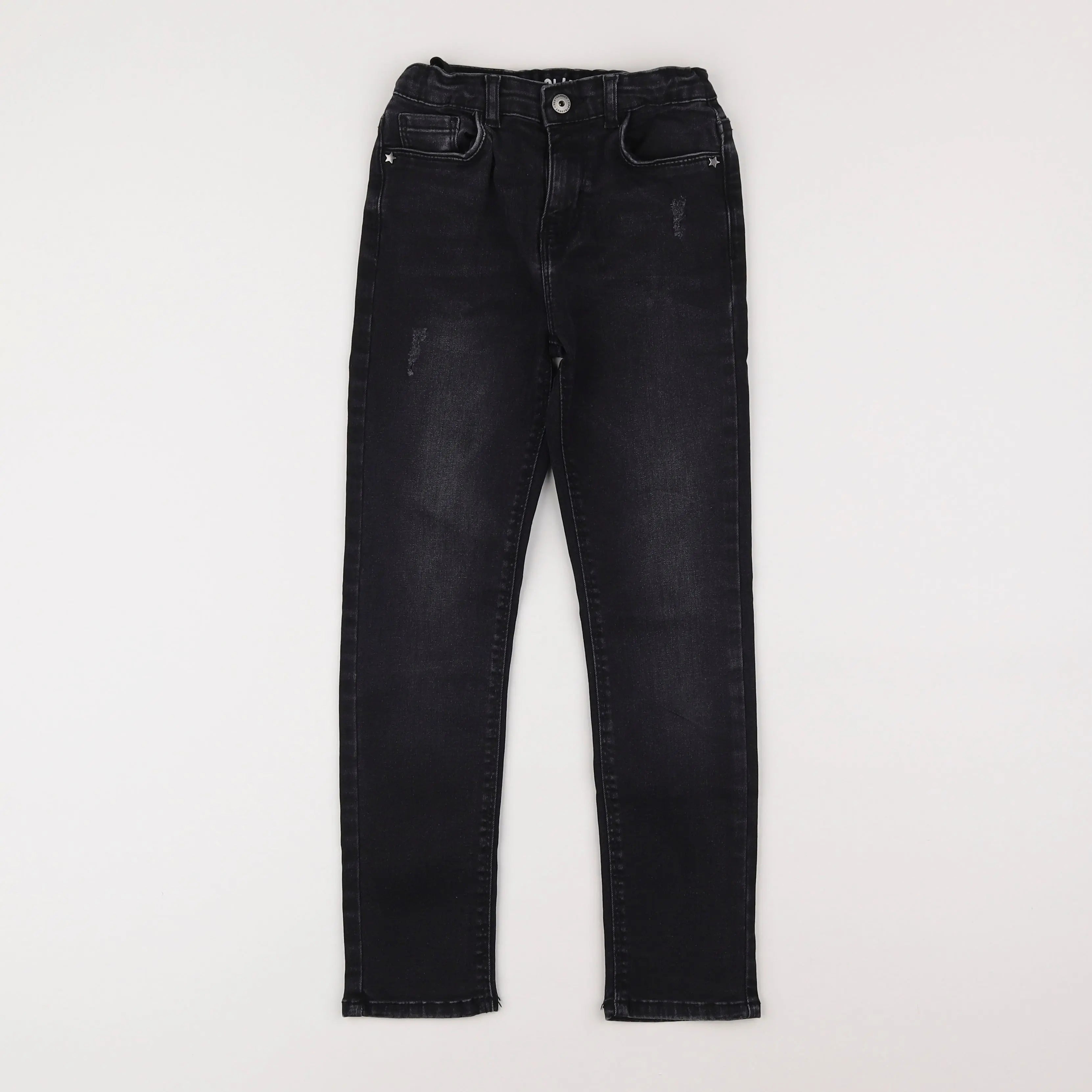 Vertbaudet - jean noir - 8 ans