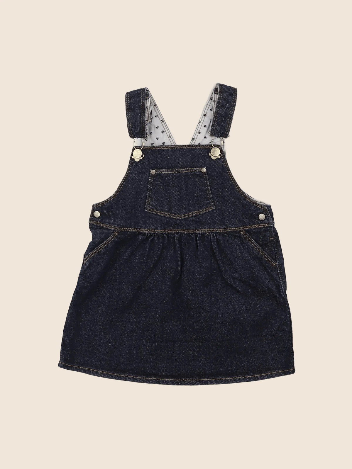 Petit Bateau - robe bleu - 18 mois