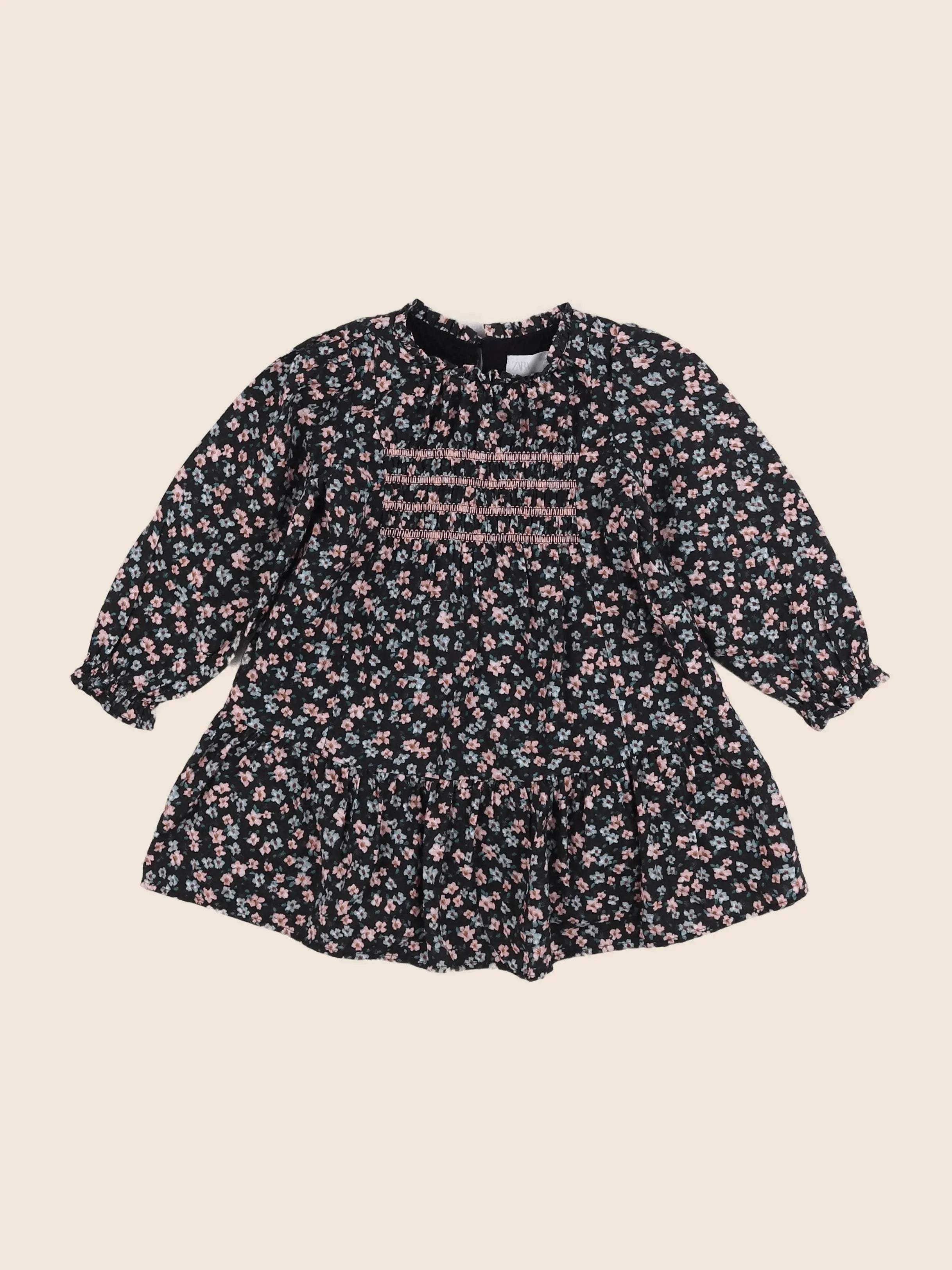 Zara - robe noir - 18 mois à 2 ans