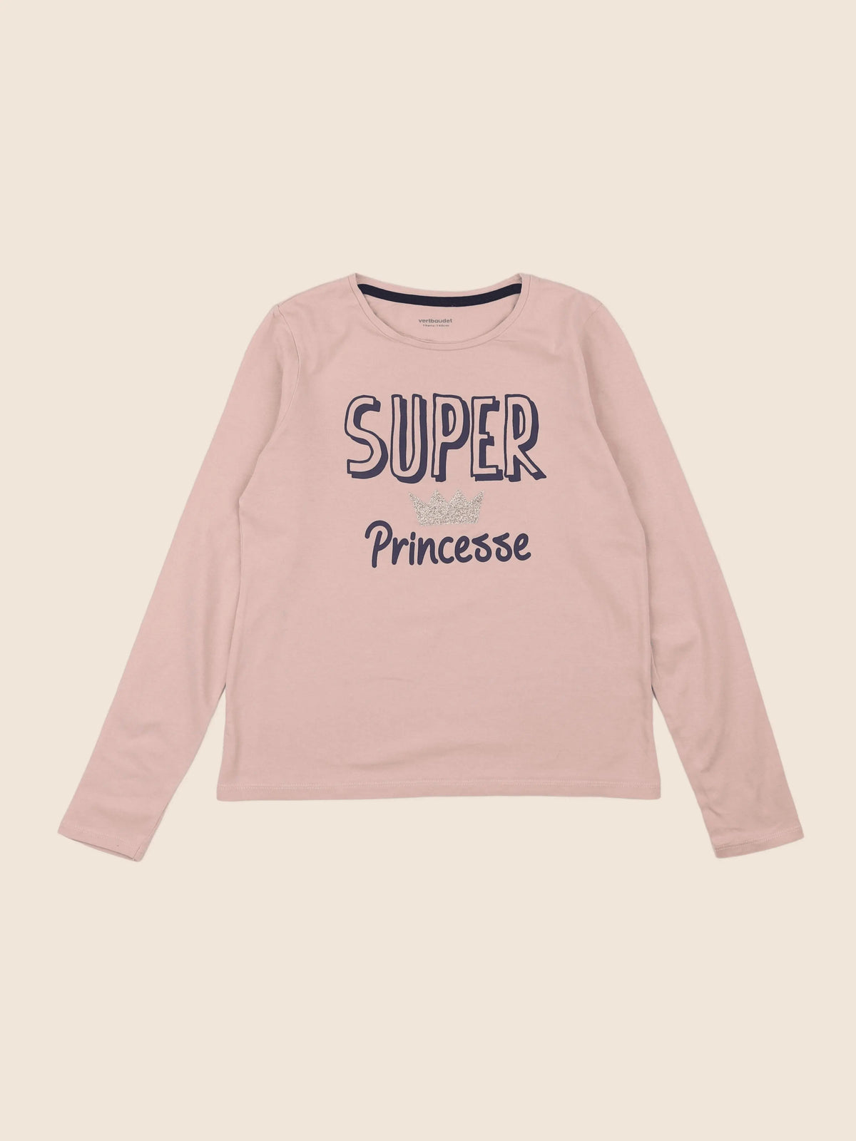 Vertbaudet - tee-shirt rose - 10 ans