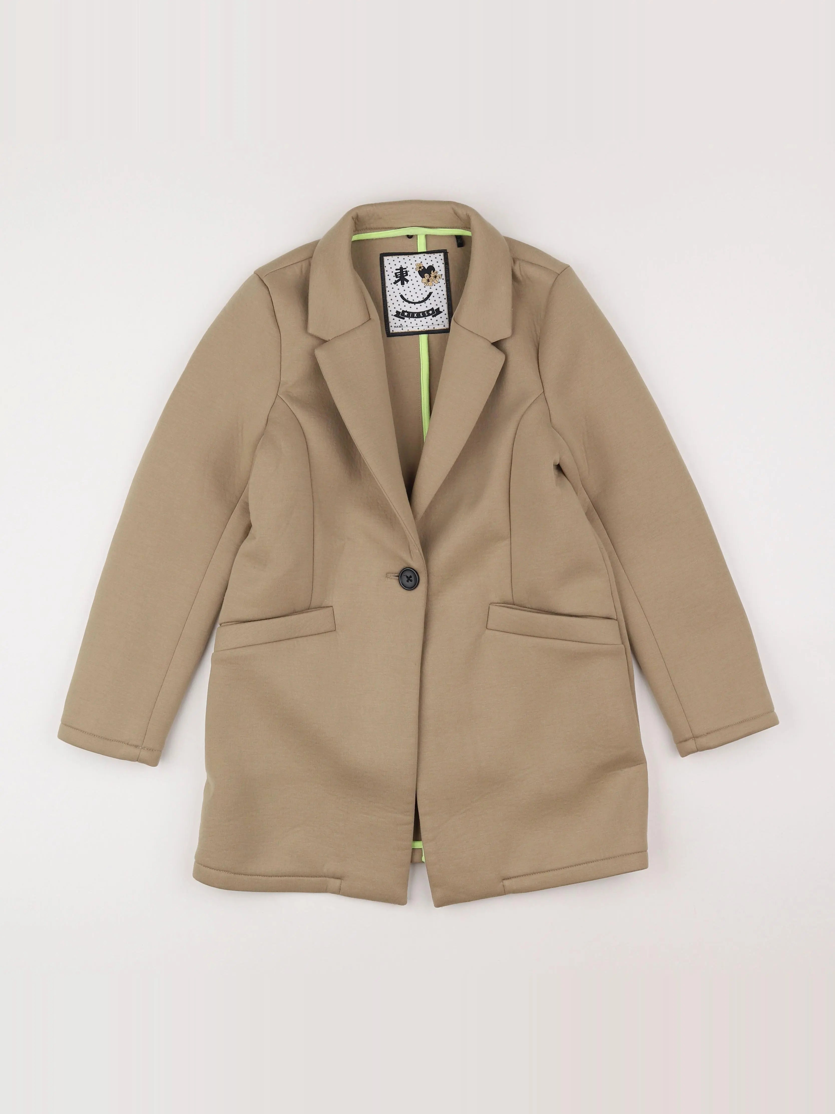 IKKS - manteau marron - 10 ans