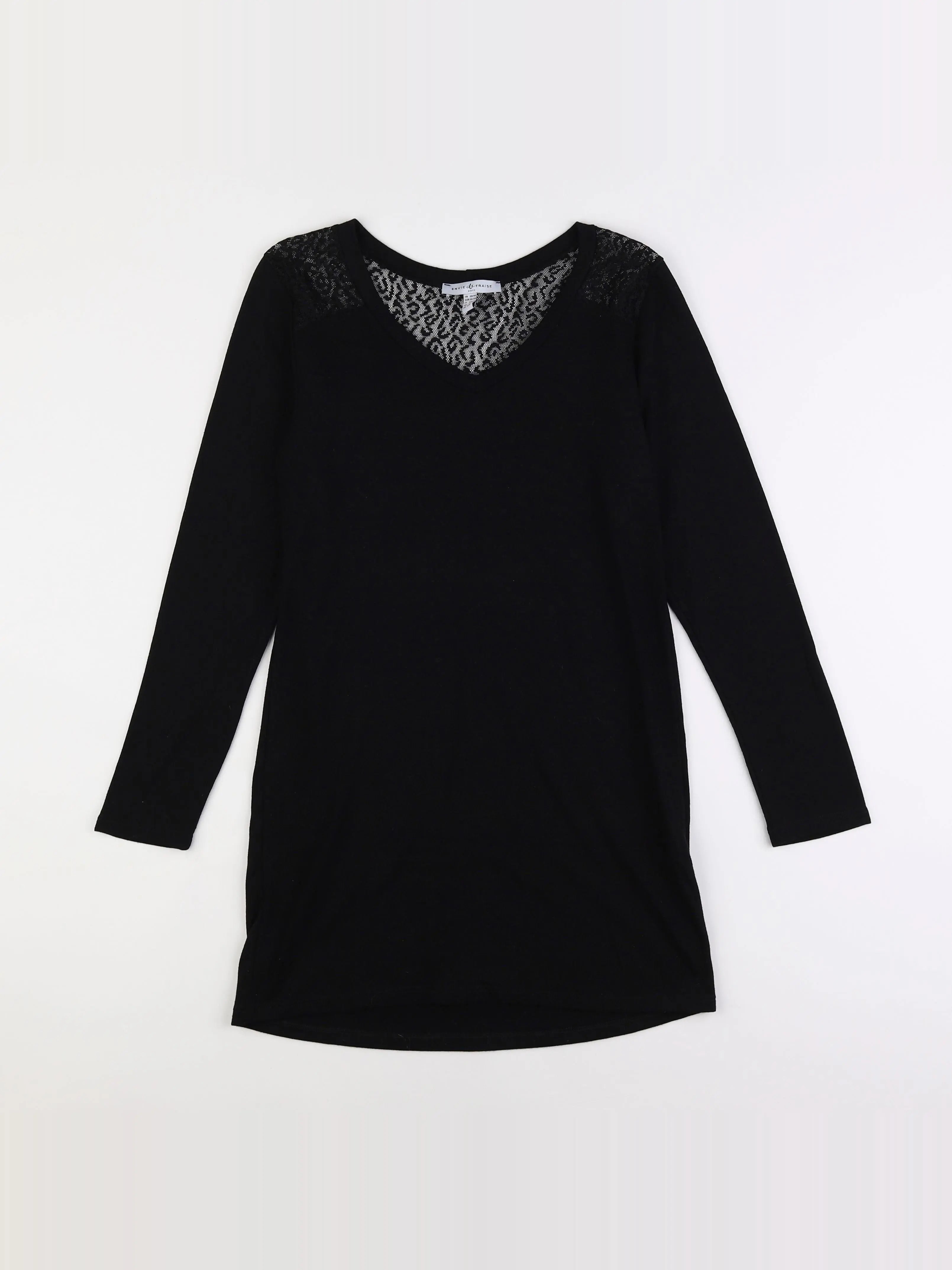 Envie de fraise - robe grossesse noir - 38 à 40