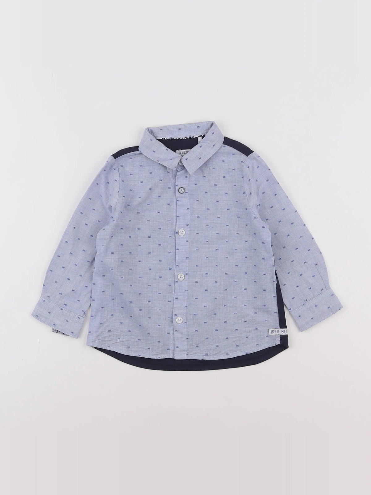 IKKS - chemise bleu - 18 mois
