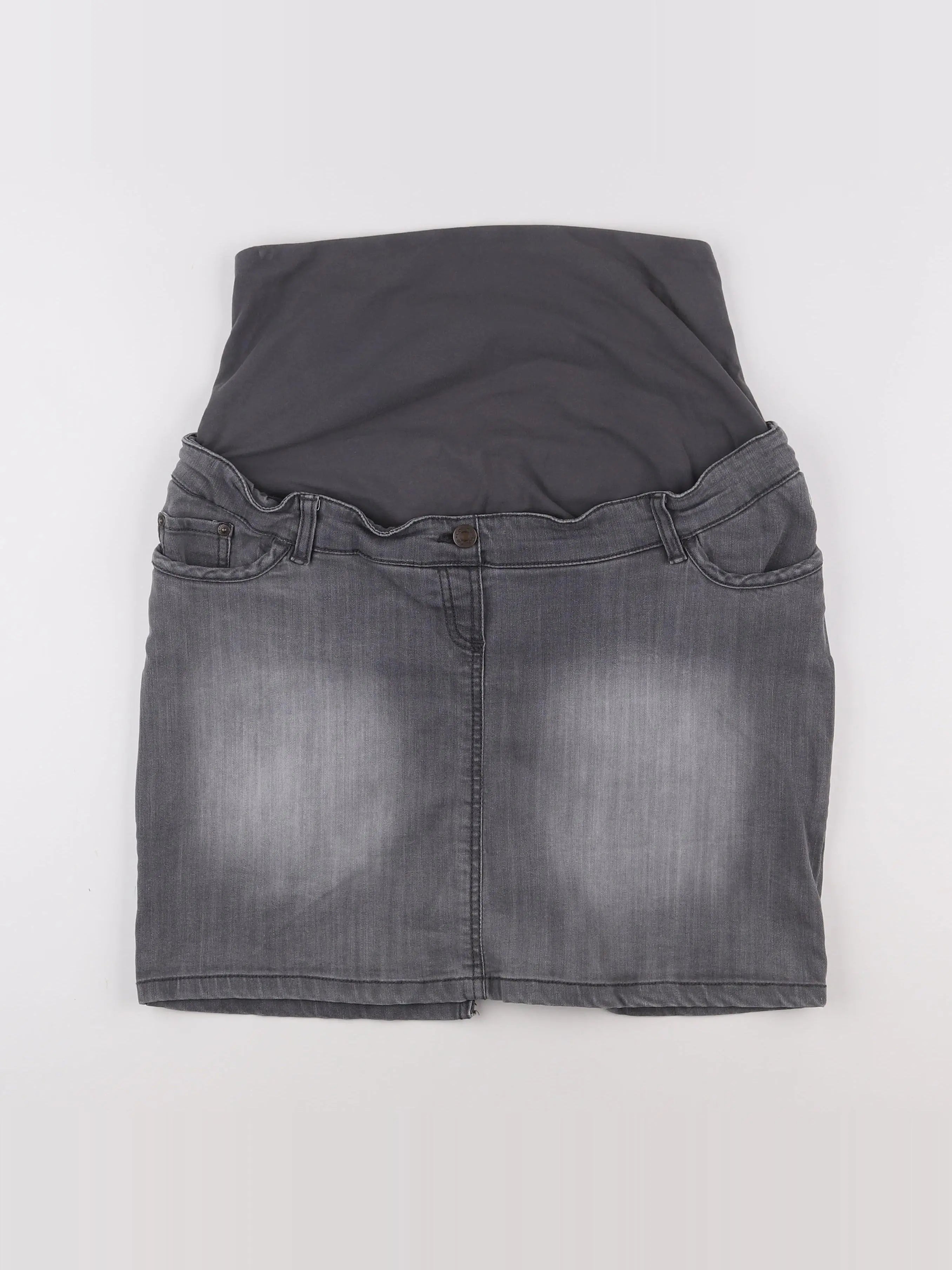 Vertbaudet - jupe grossesse gris - 42