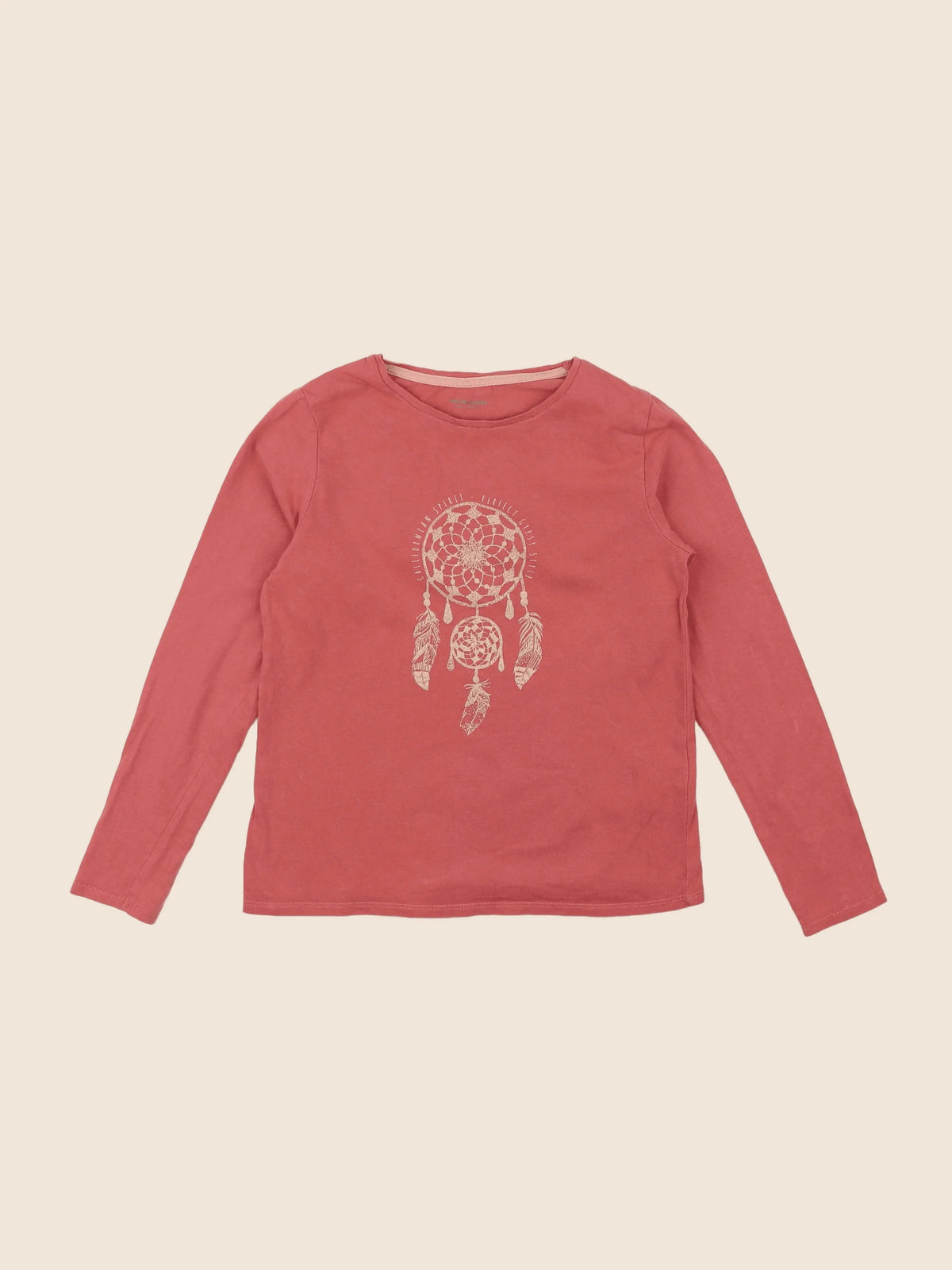 Vertbaudet - tee-shirt rose - 8 ans