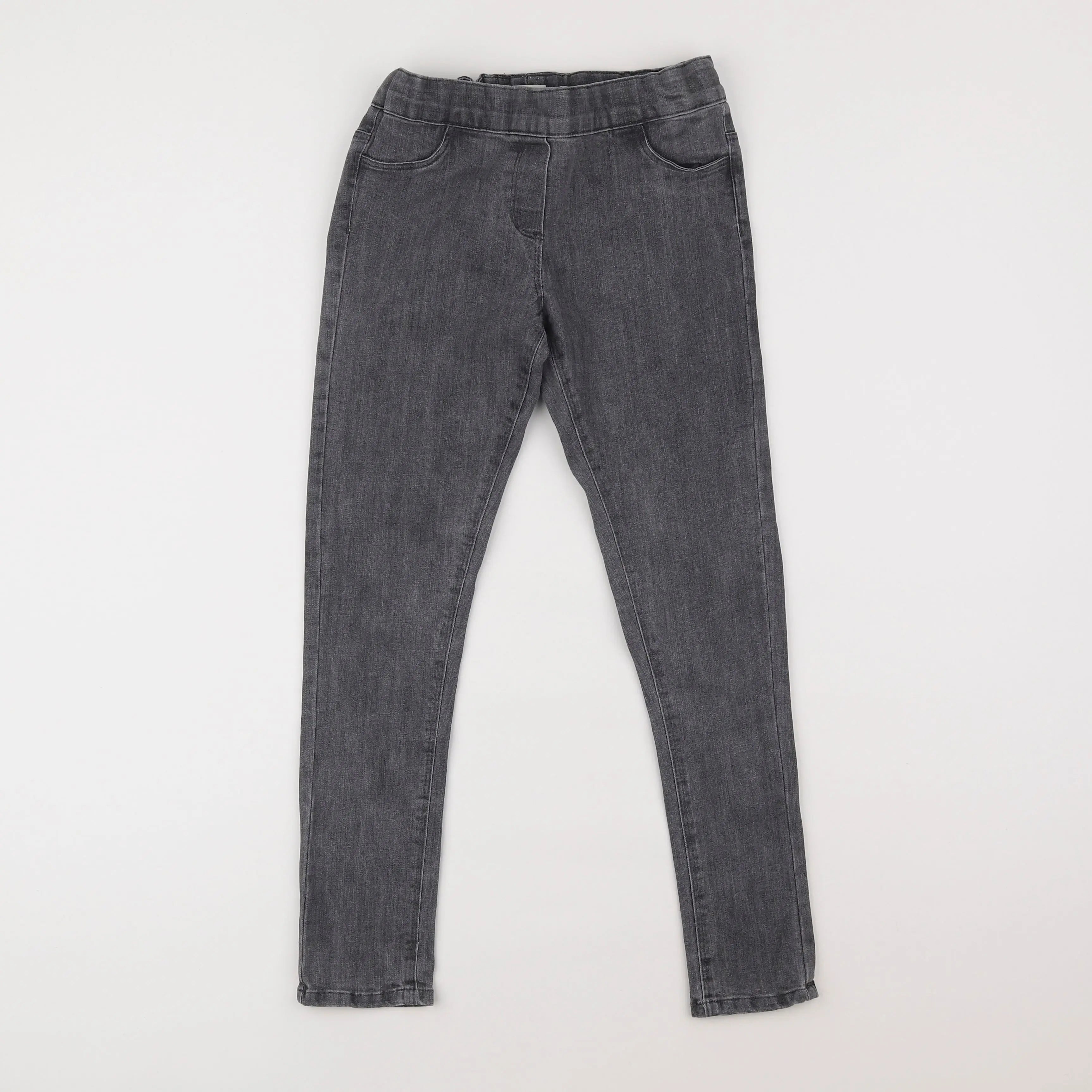 Vertbaudet - pantalon gris - 9 ans