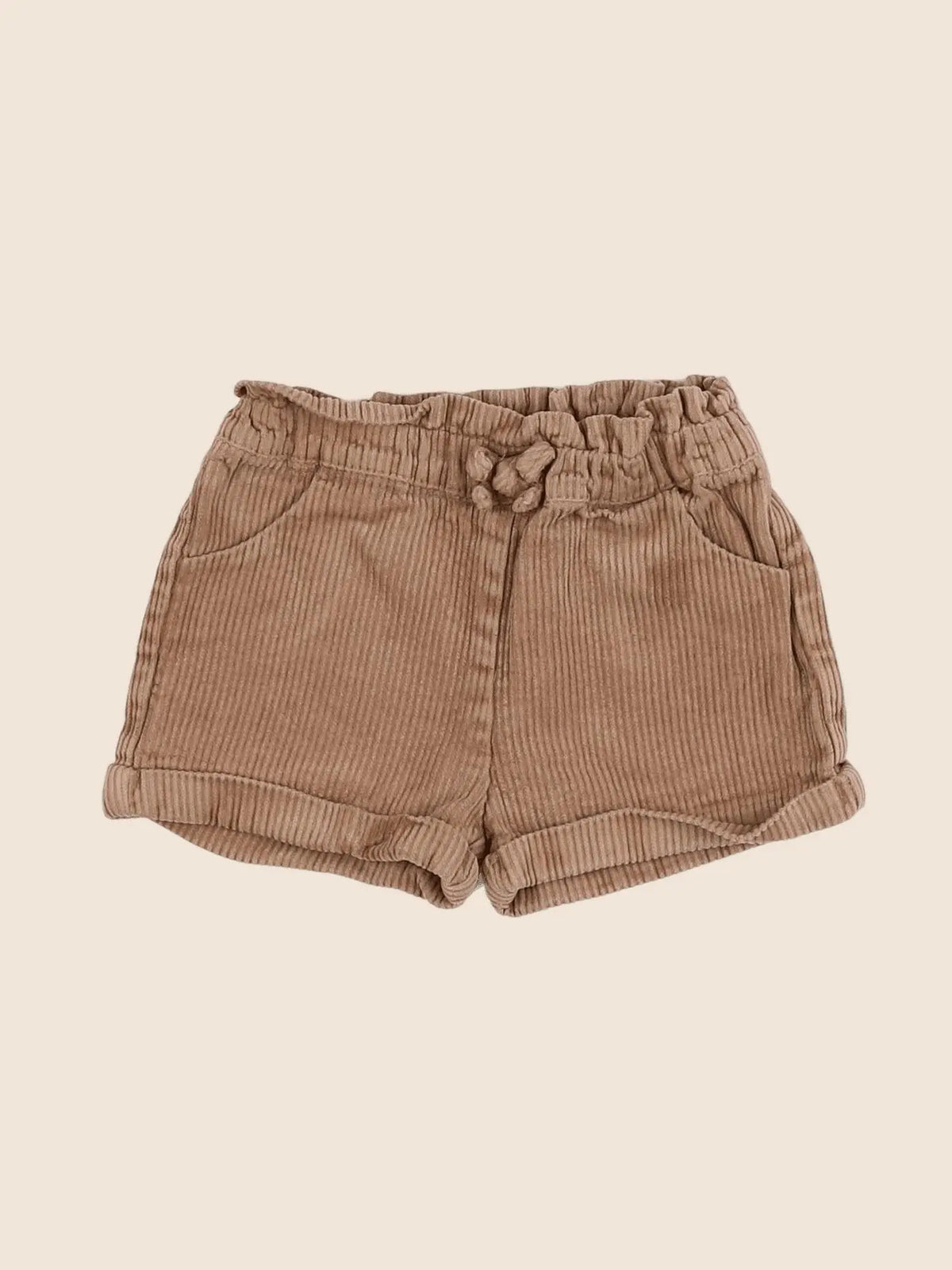 Vertbaudet - short marron - 12 mois
