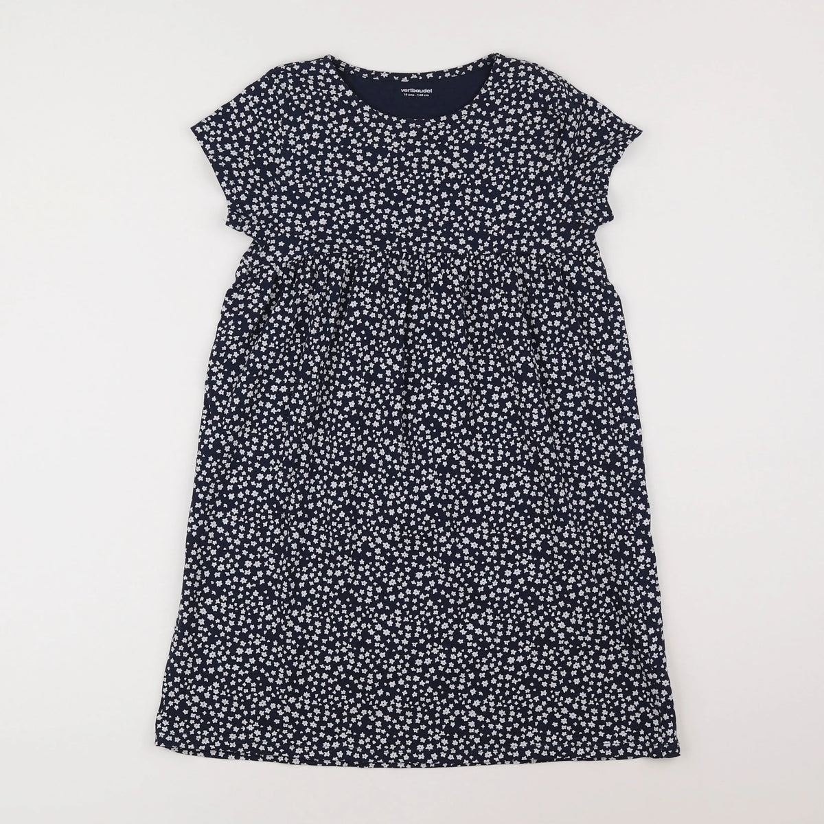 Vertbaudet - robe bleu - 10 ans