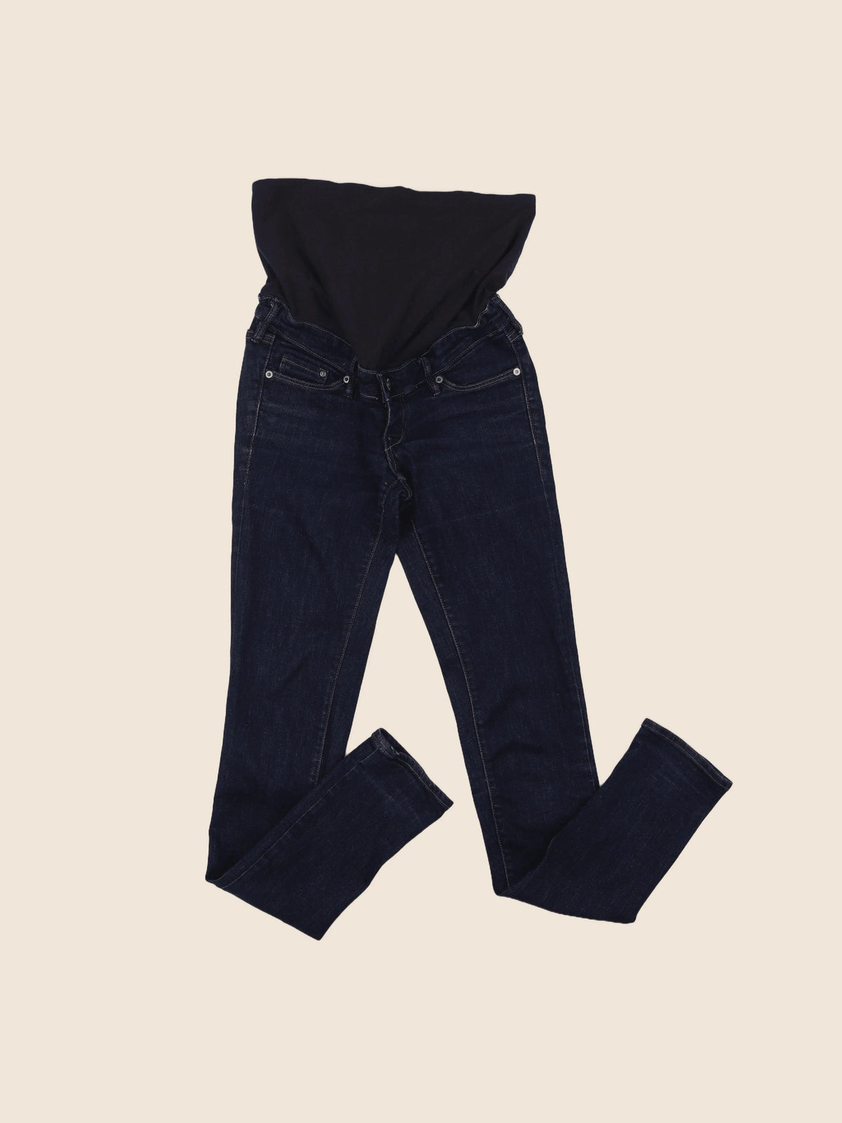 H&M - jean grossesse bleu - 34