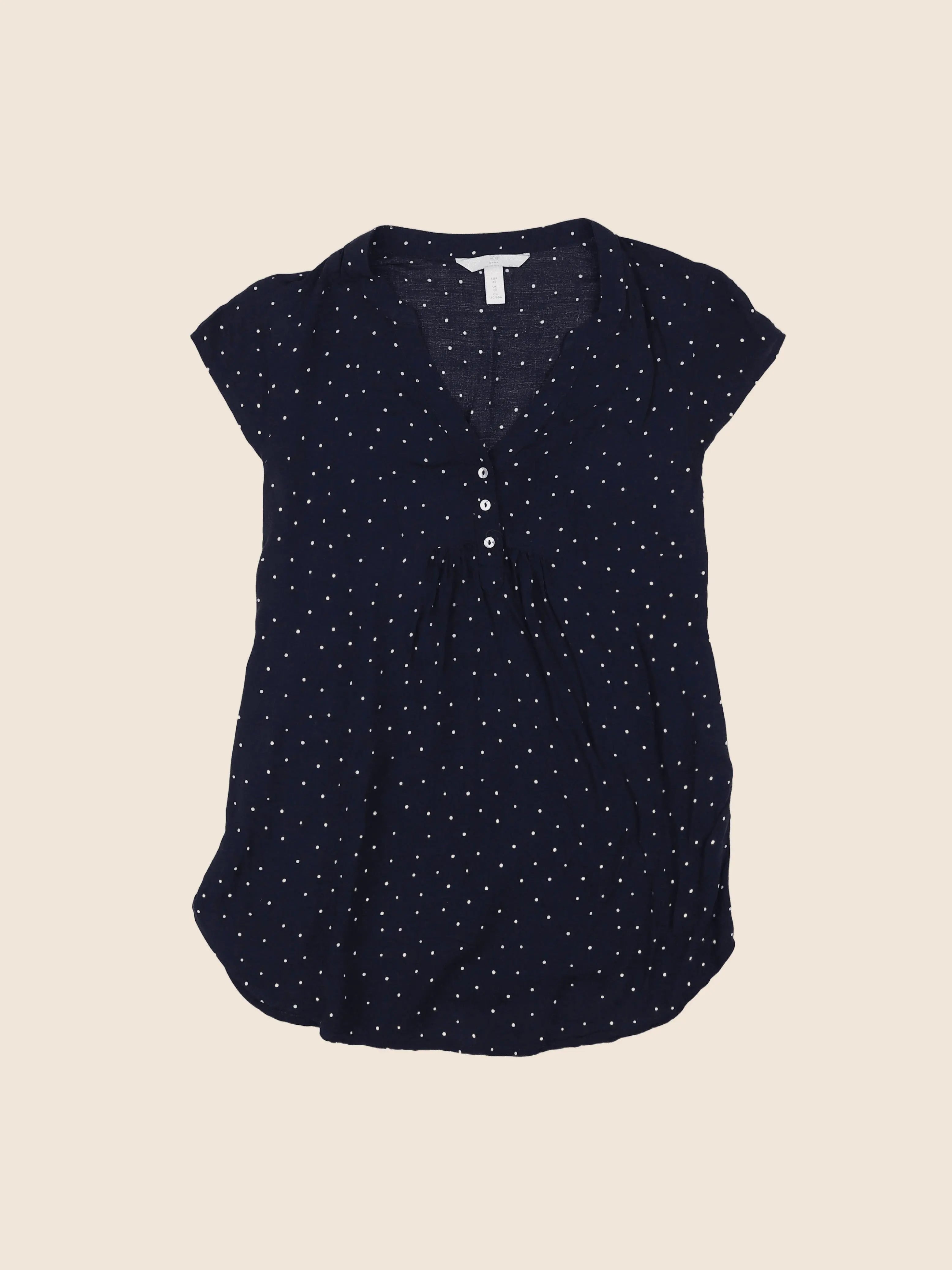 H&M - blouse grossesse bleu - 34