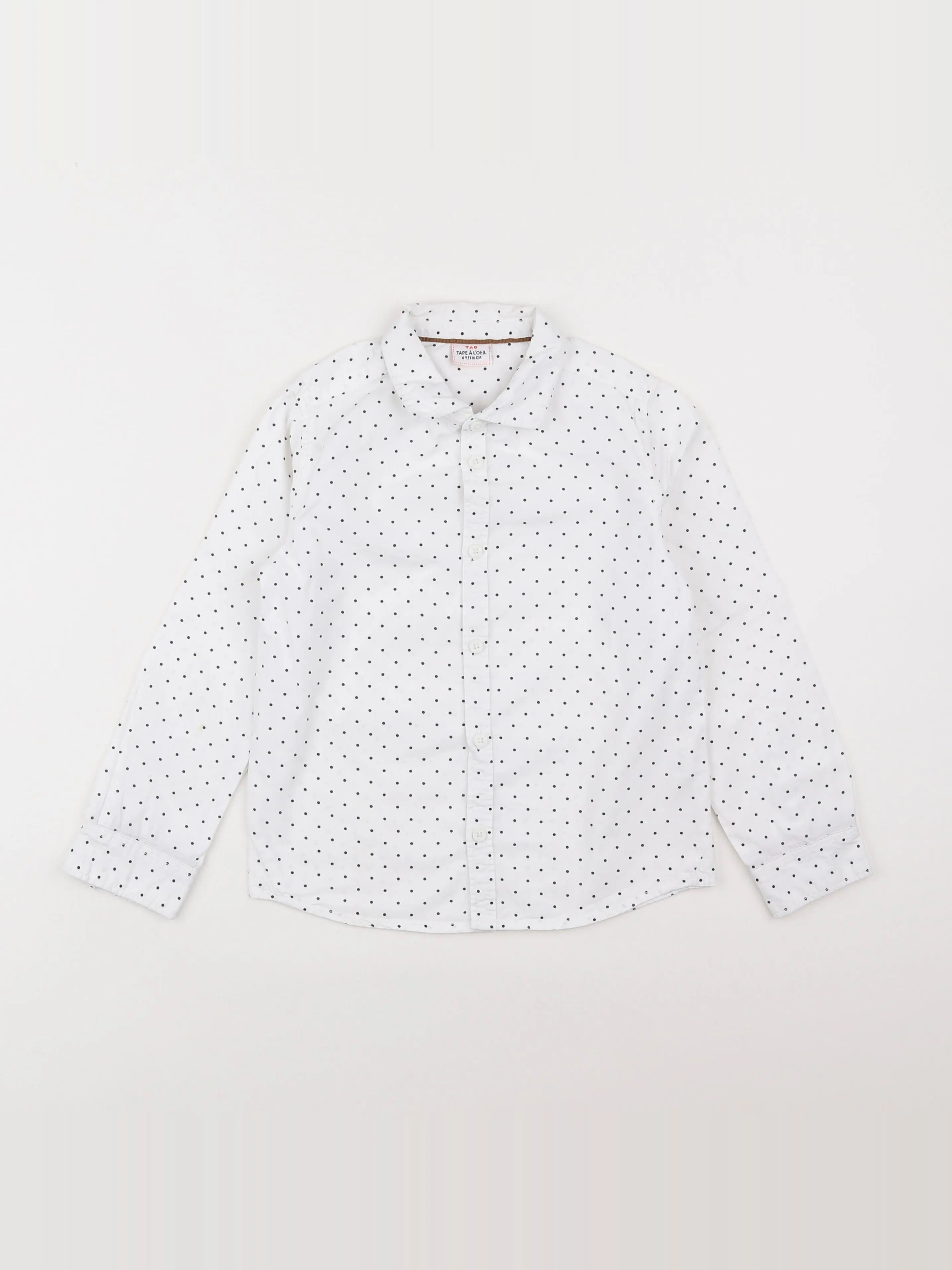 Tape à l'oeil - chemise blanc - 6 ans