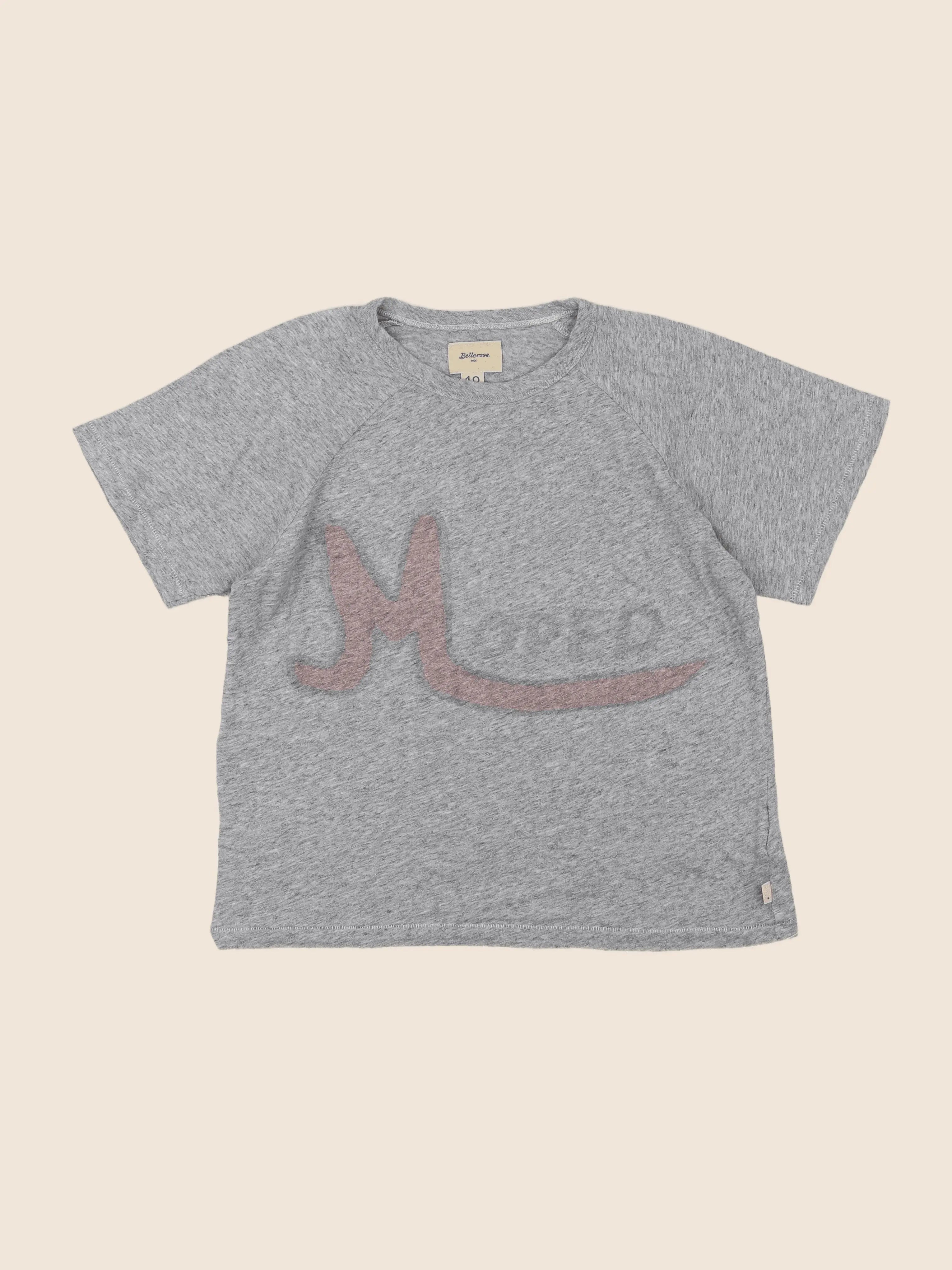 Bellerose - tee-shirt gris - 12 ans