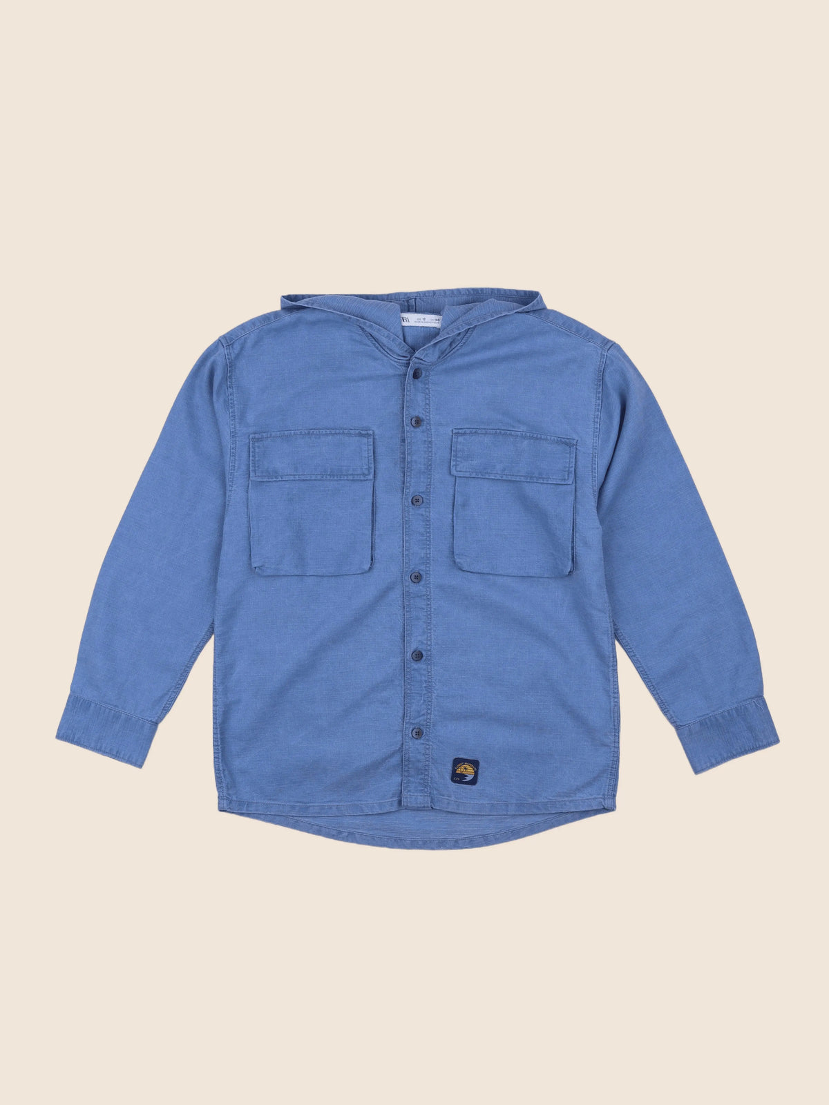 Zara - chemise bleu - 10 ans