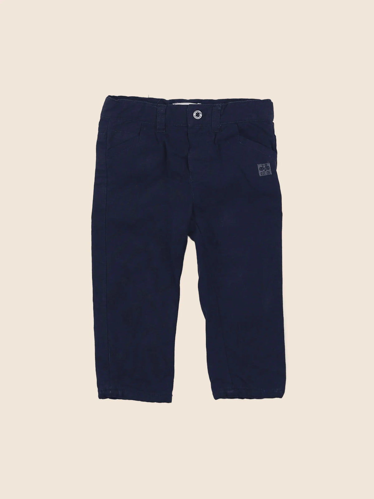 Vertbaudet - jean bleu - 9 mois
