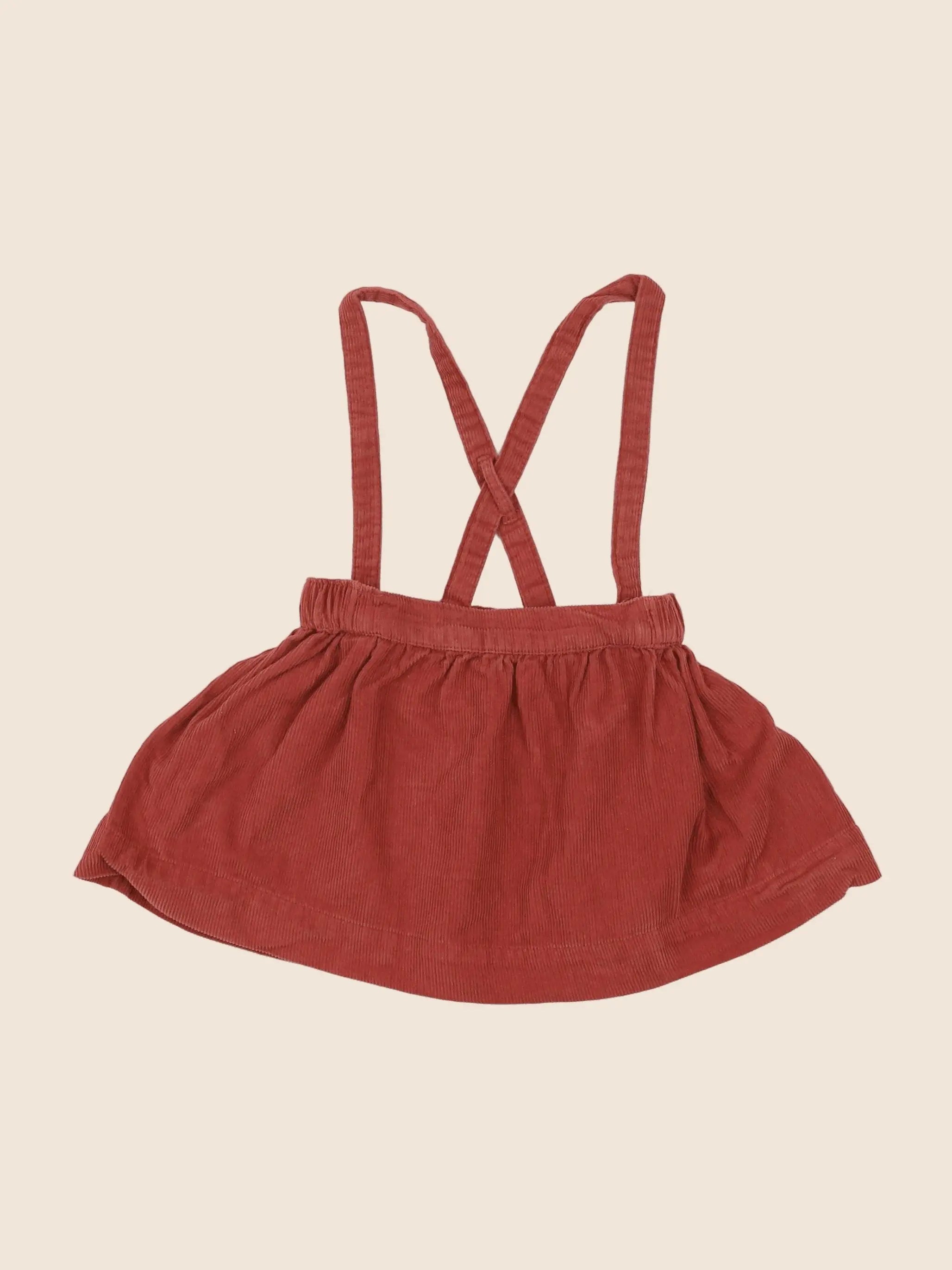 Vertbaudet - jupe orange - 12 mois