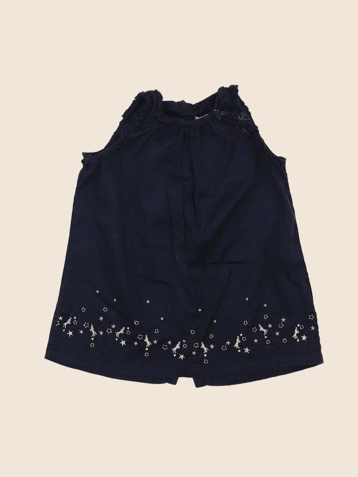 IKKS - robe bleu - 18 mois