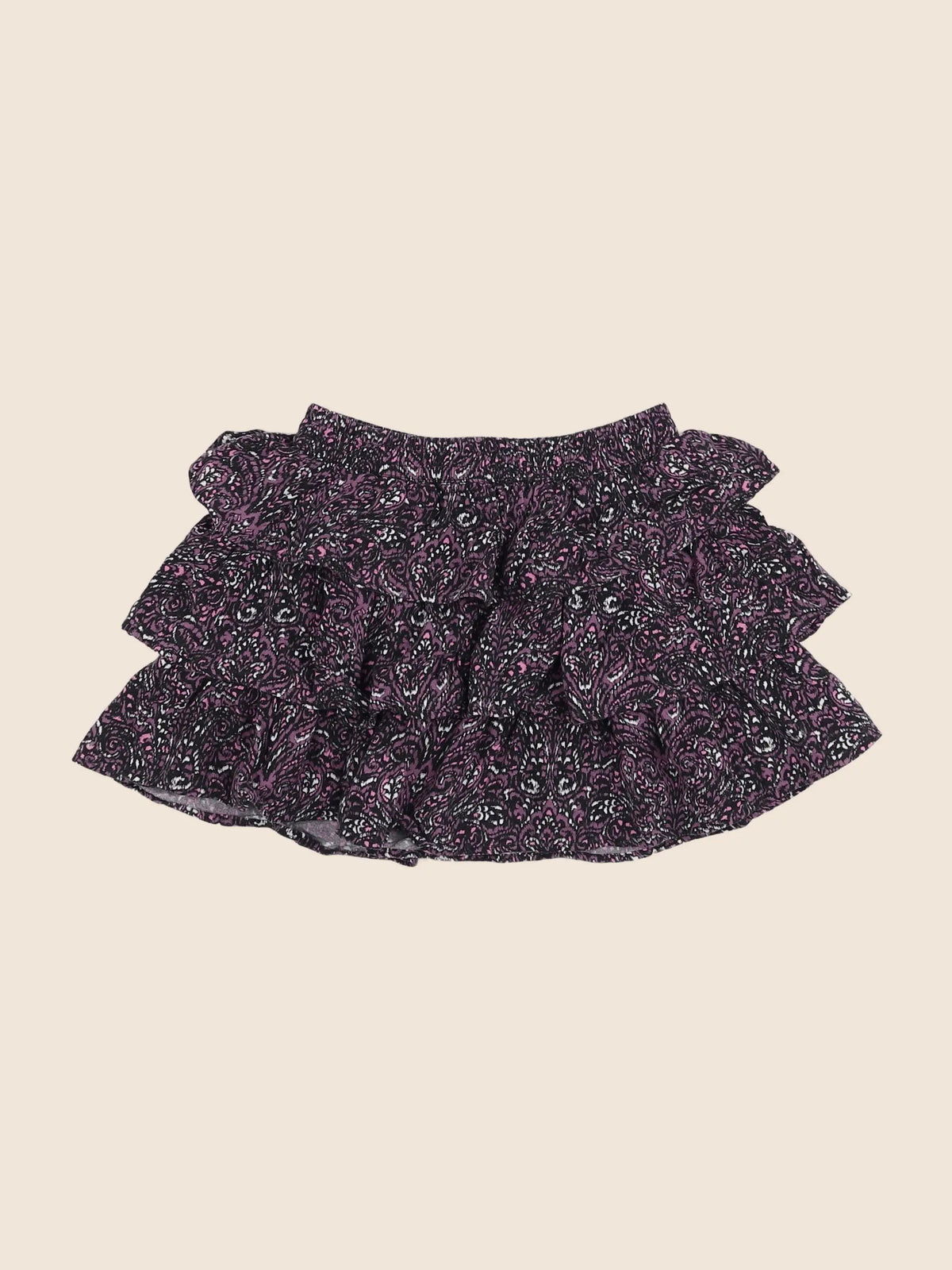 IKKS - jupe violet, noir - 5 ans