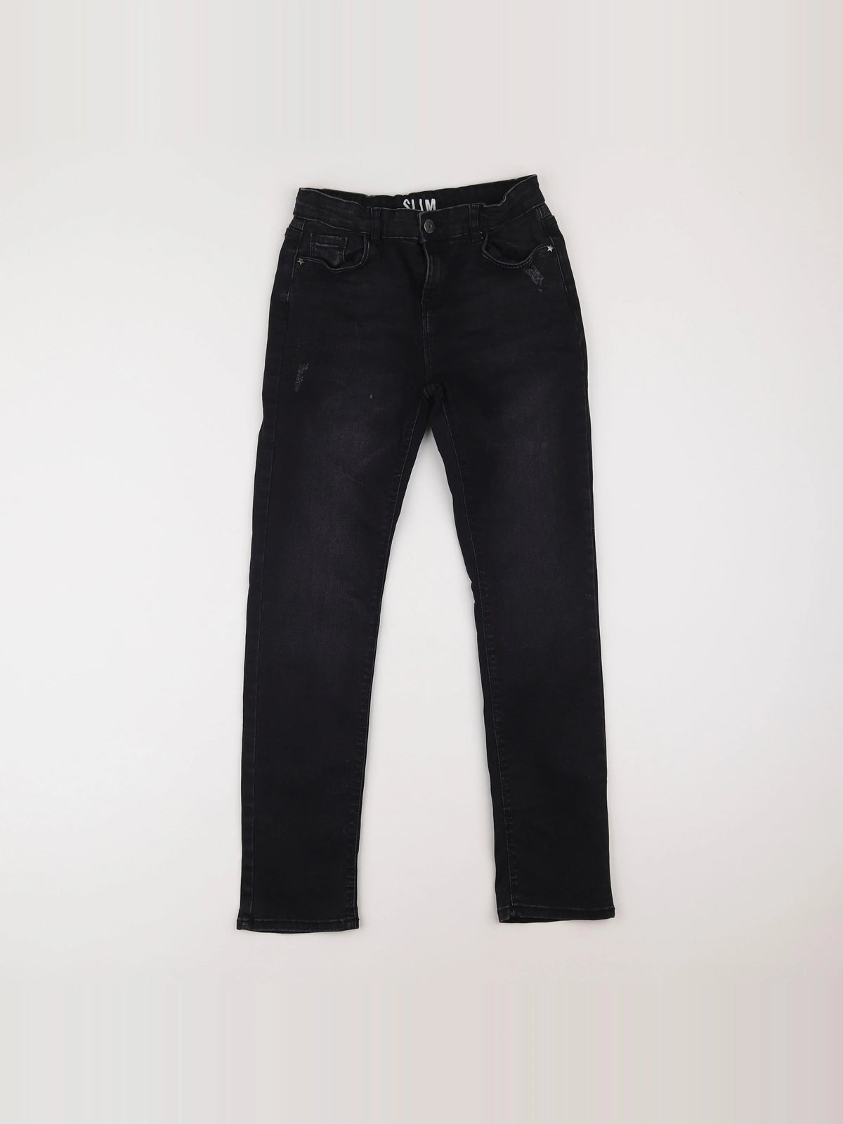 Vertbaudet - jean gris - 12 ans