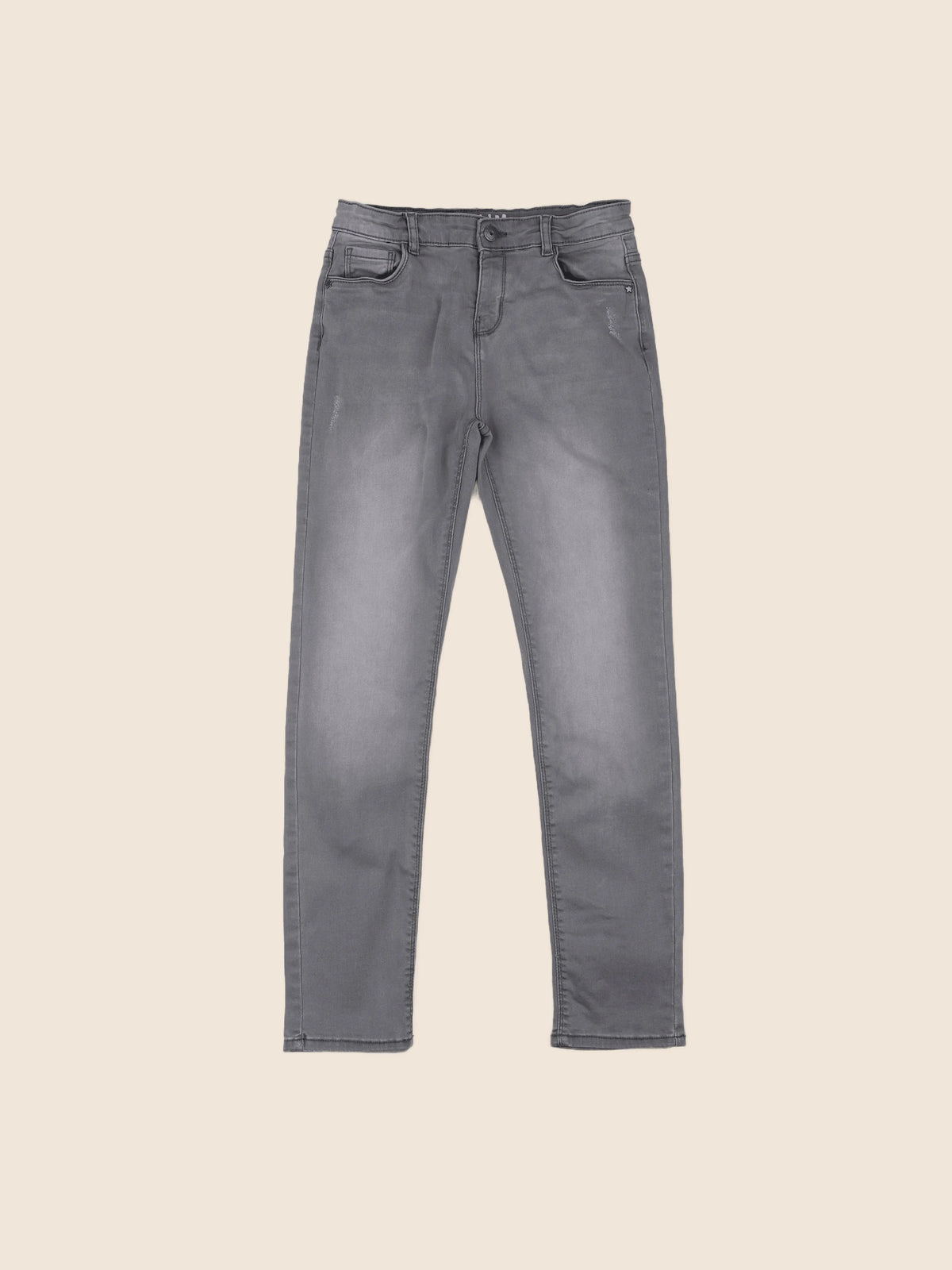 Vertbaudet - jean gris - 12 ans