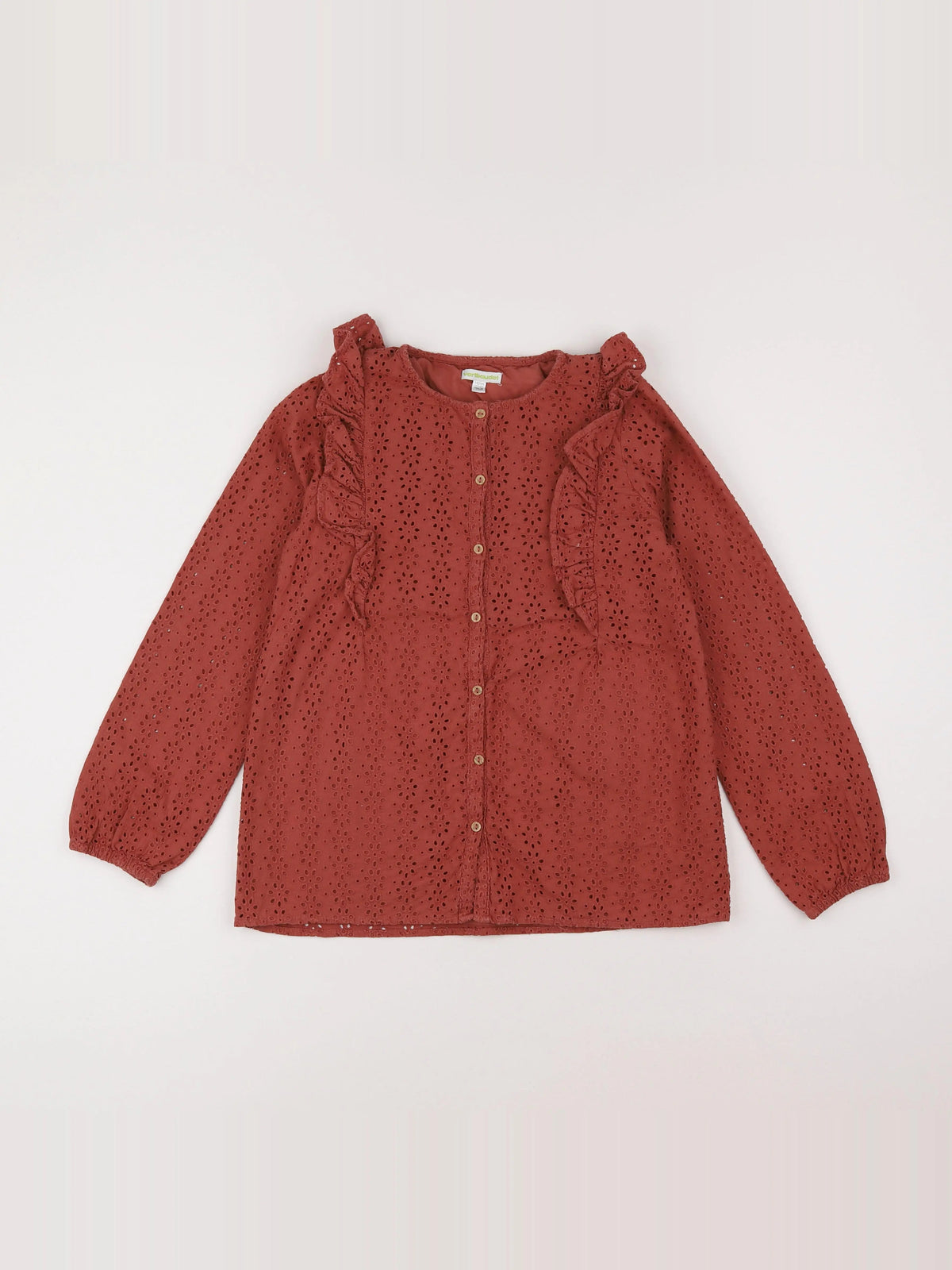 Vertbaudet - blouse rose - 12 ans