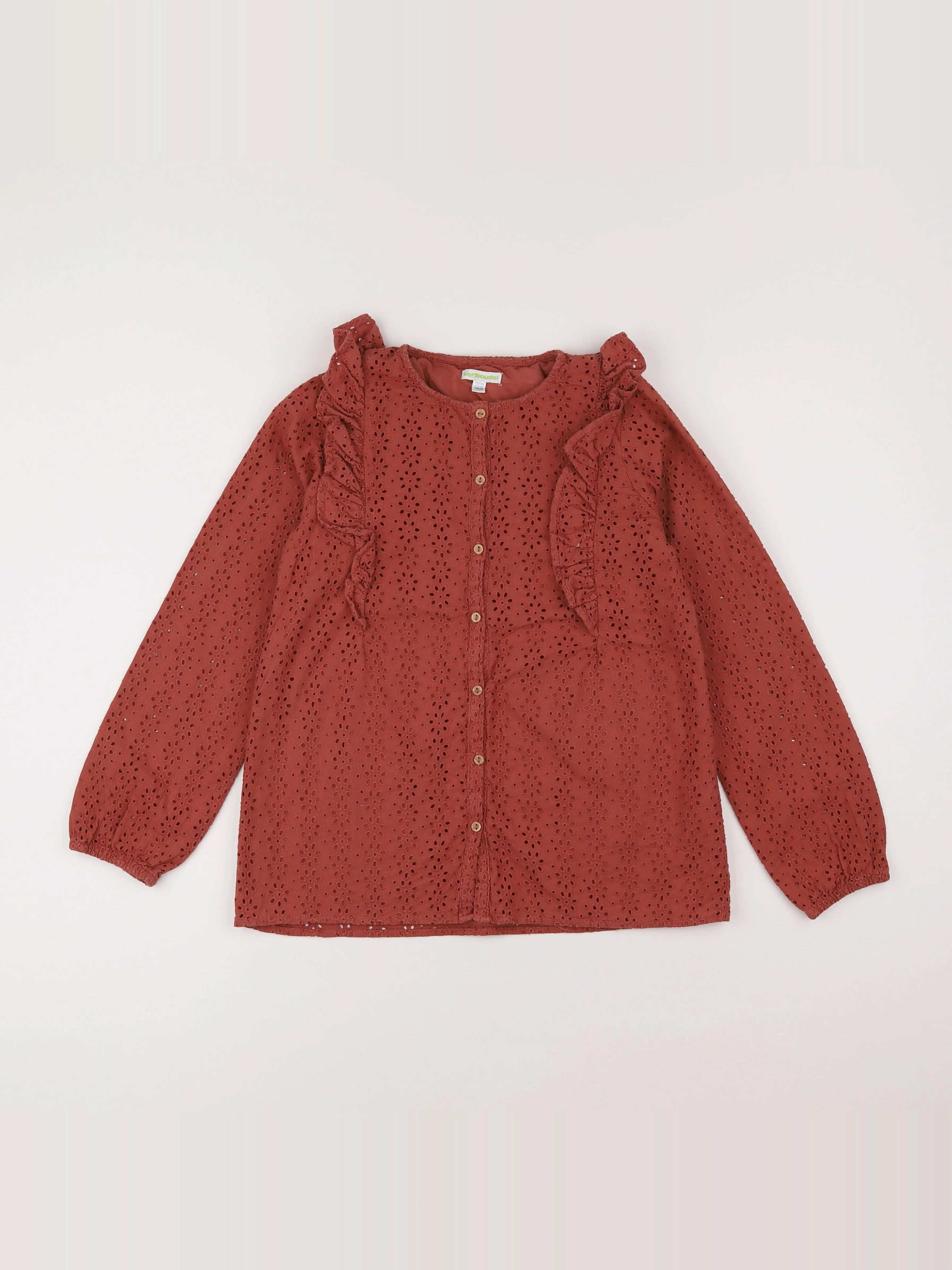 Vertbaudet - blouse rose - 12 ans