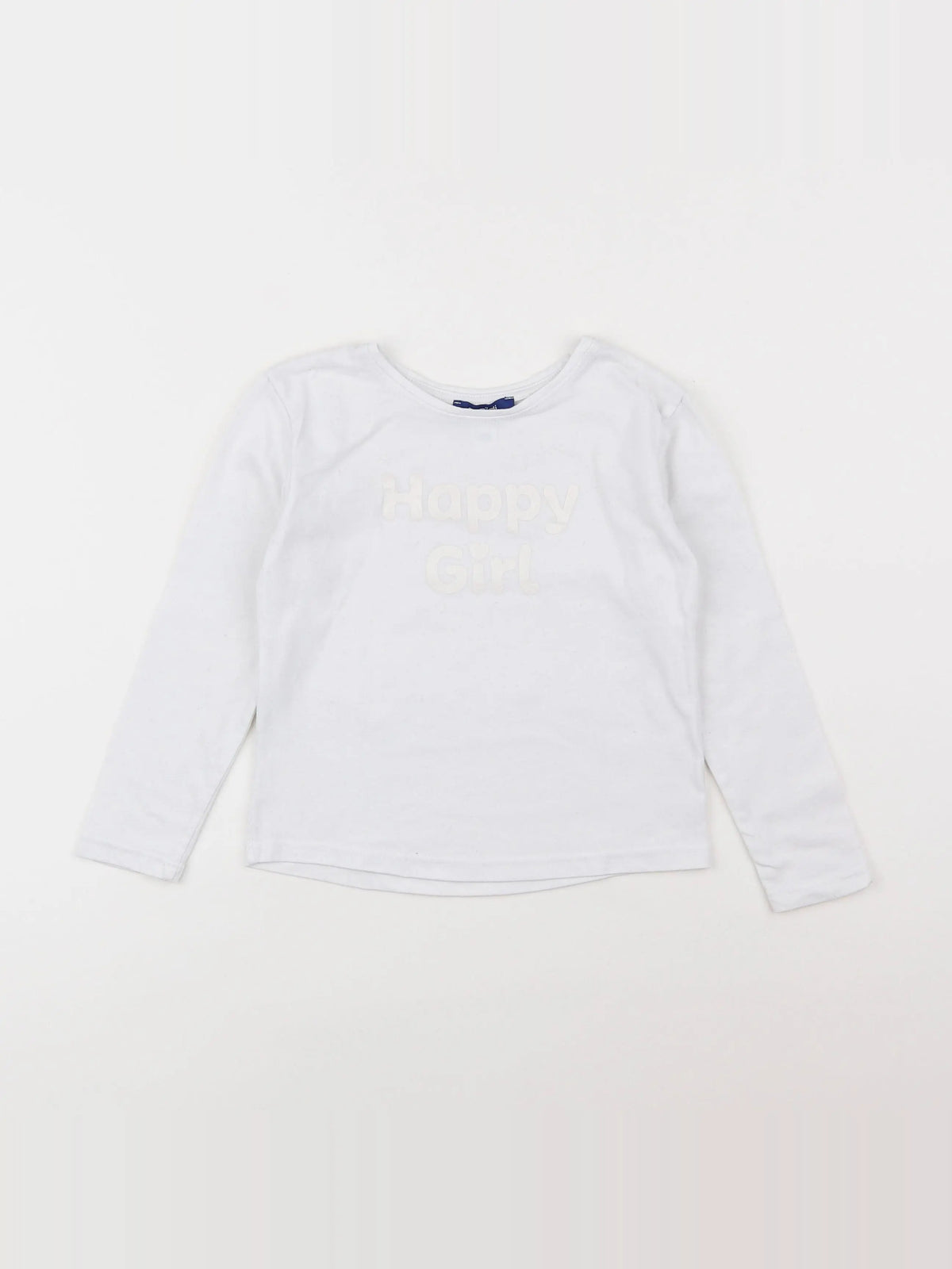 Okaidi - tee-shirt blanc - 4 ans