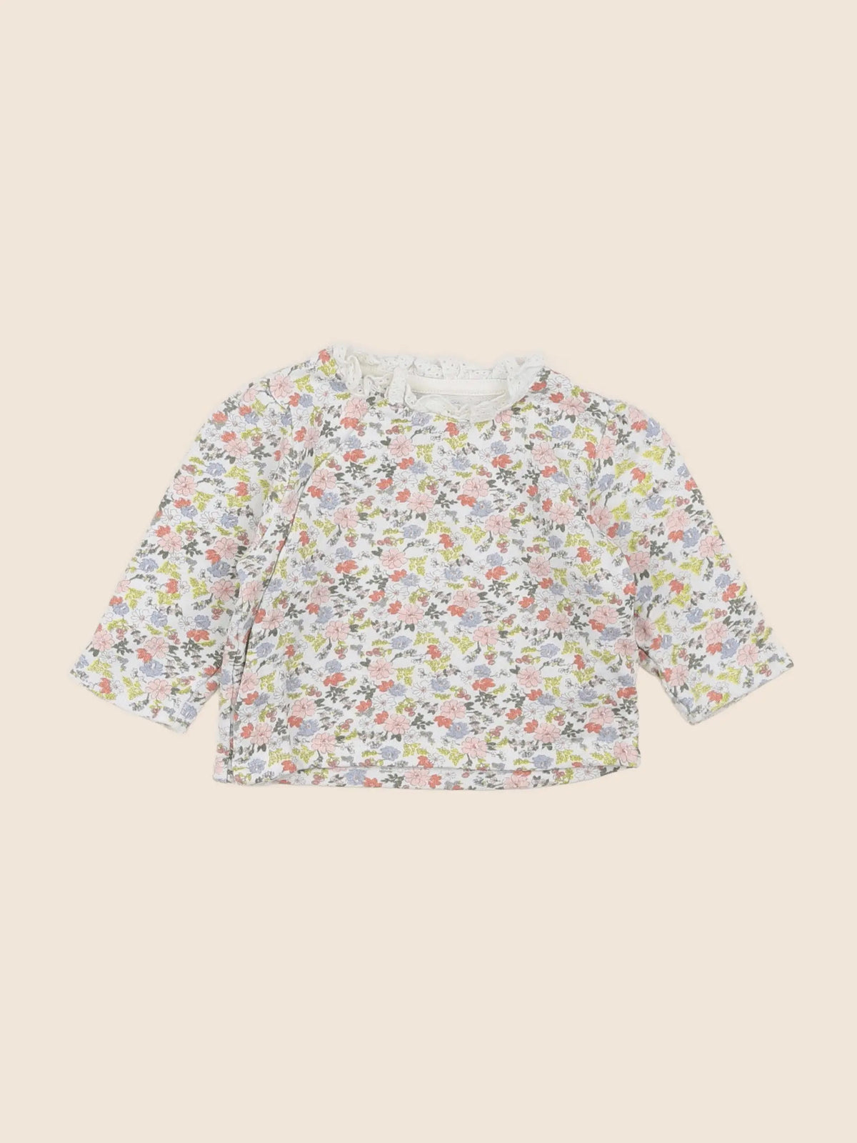 Vertbaudet - tee-shirt multicolore - 3 mois